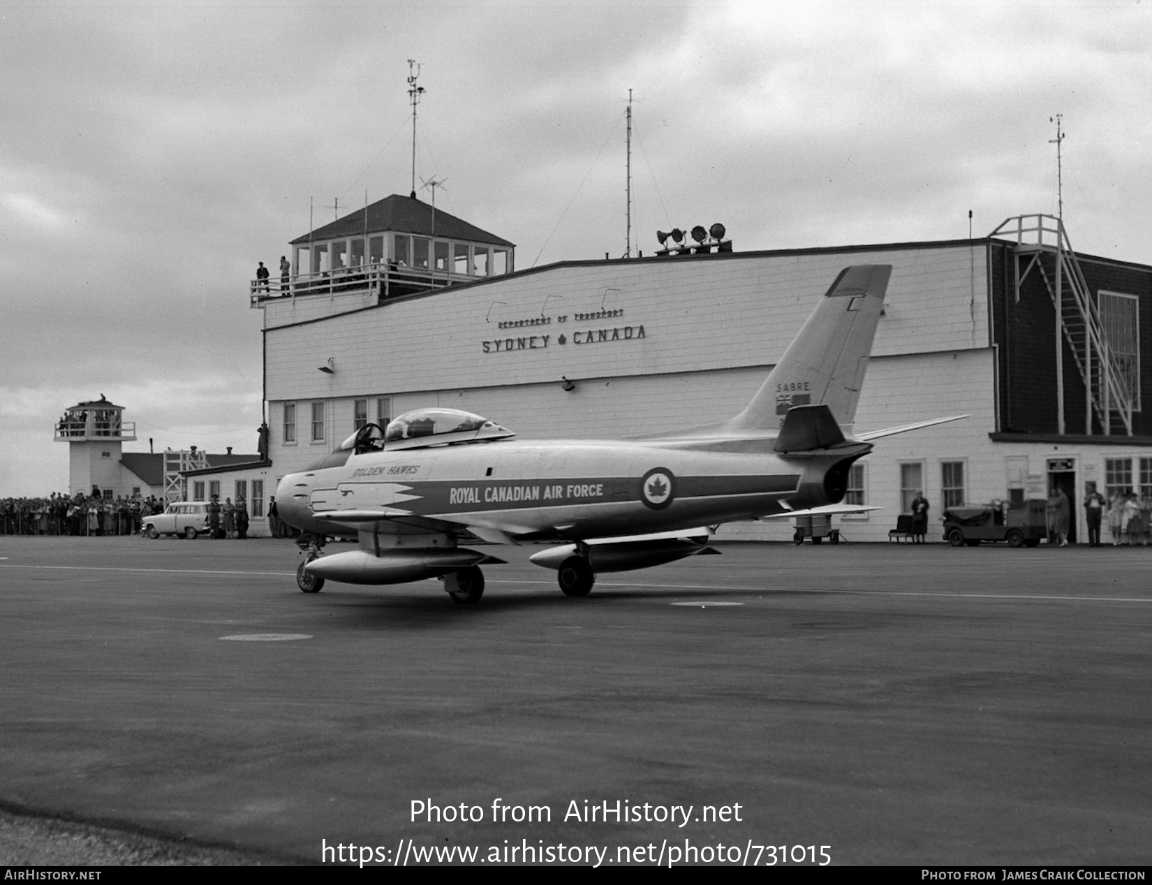 Aircraft Photo of Not known | Canadair CL-13A Sabre 5 | Canada - Air Force | Golden Hawks | AirHistory.net #731015