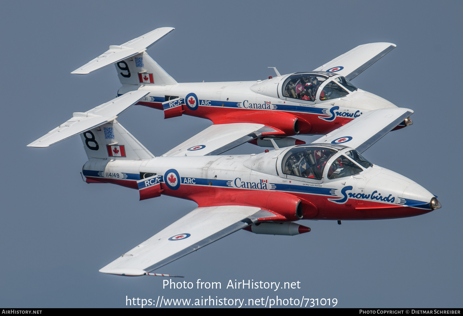 Aircraft Photo of 114149 | Canadair CT-114 Tutor (CL-41A) | Canada - Air Force | AirHistory.net #731019