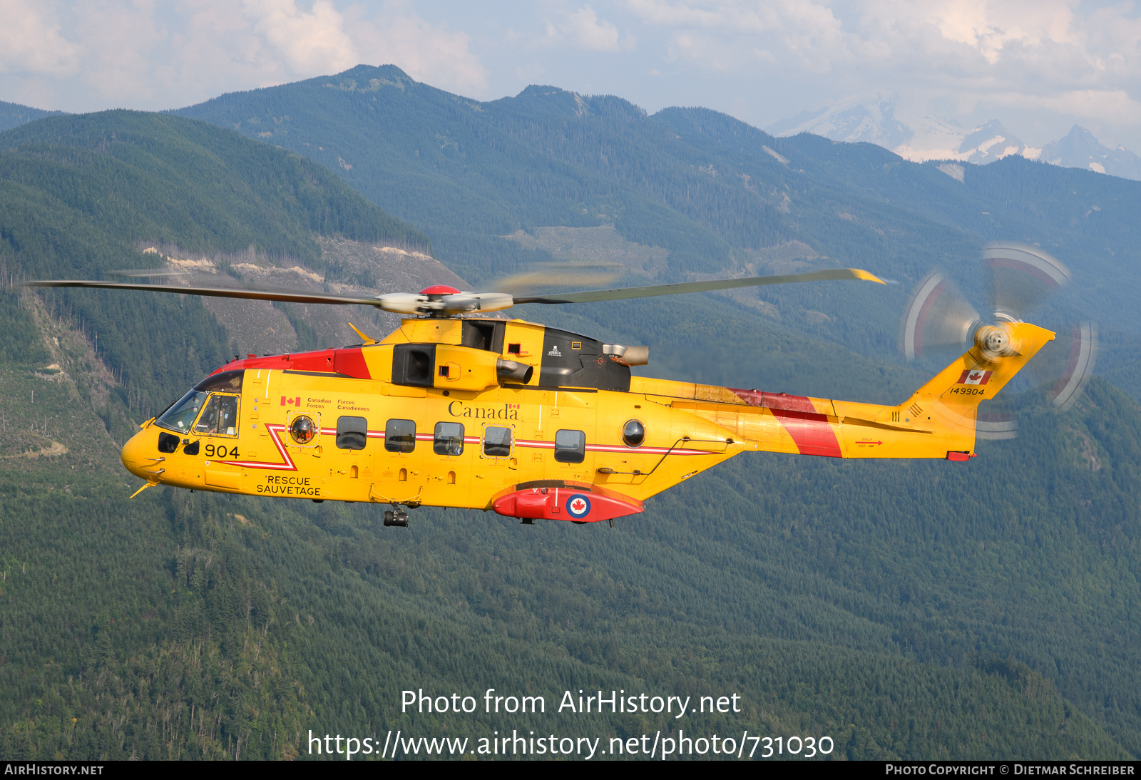 Aircraft Photo of 149904 | EHI CH-149 Cormorant | Canada - Air Force | AirHistory.net #731030