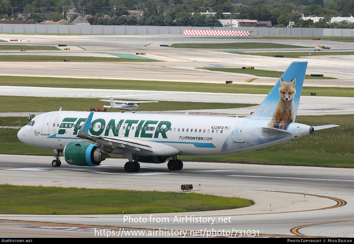 Aircraft Photo of N329FR | Airbus A320-251N | Frontier Airlines | AirHistory.net #731031