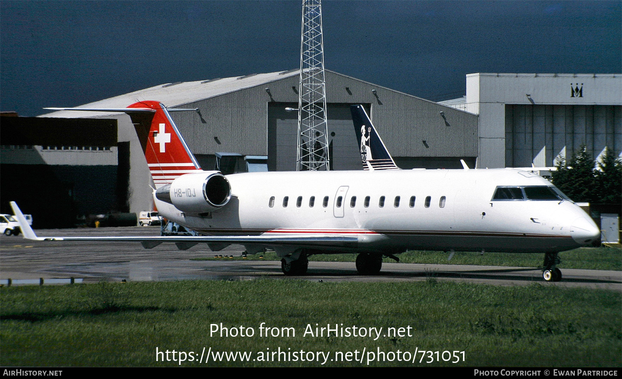 Aircraft Photo of HB-IDJ | Canadair CRJ-100SE (CL-600-2B19) | AirHistory.net #731051