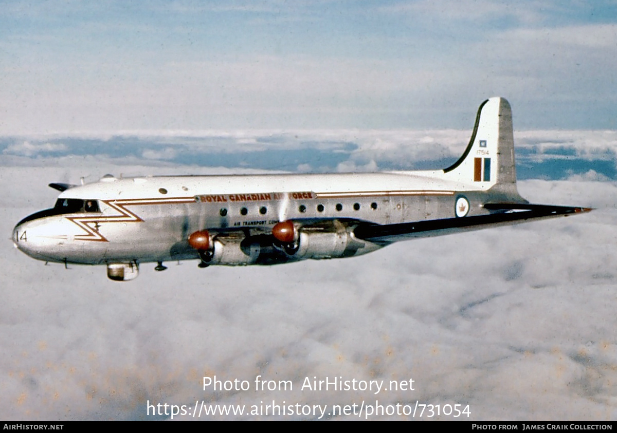 Aircraft Photo of 17514 | Canadair C-54GM North Star Mk1 (CL-2) | Canada - Air Force | AirHistory.net #731054