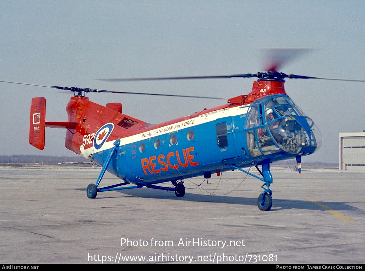 Aircraft Photo of 9592 | Vertol 44A | Canada - Air Force | AirHistory.net #731081