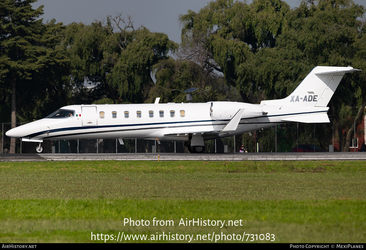 Aircraft Photo of XA-ADE | Learjet 45 | AirHistory.net #731083