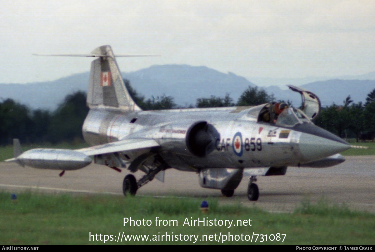 Aircraft Photo of 104859 | Lockheed CF-104 Starfighter | Canada - Air Force | AirHistory.net #731087