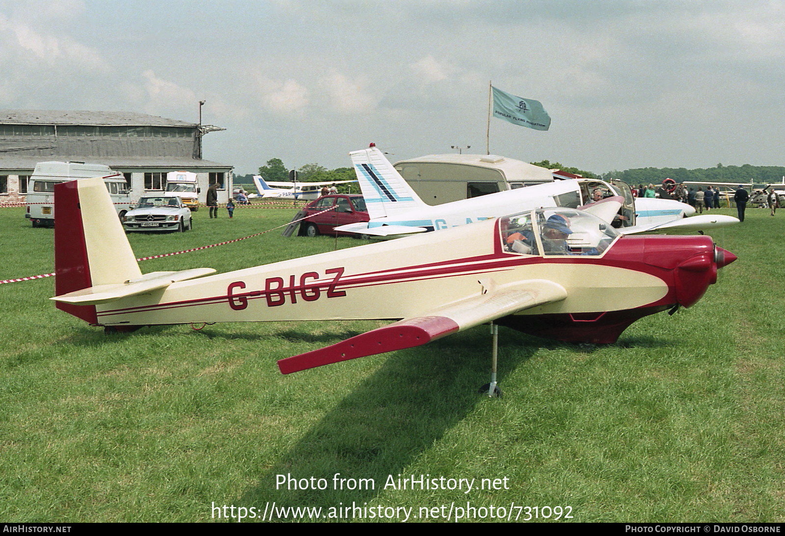 Aircraft Photo of G-BIGZ | Scheibe SF-25B Falke | AirHistory.net #731092