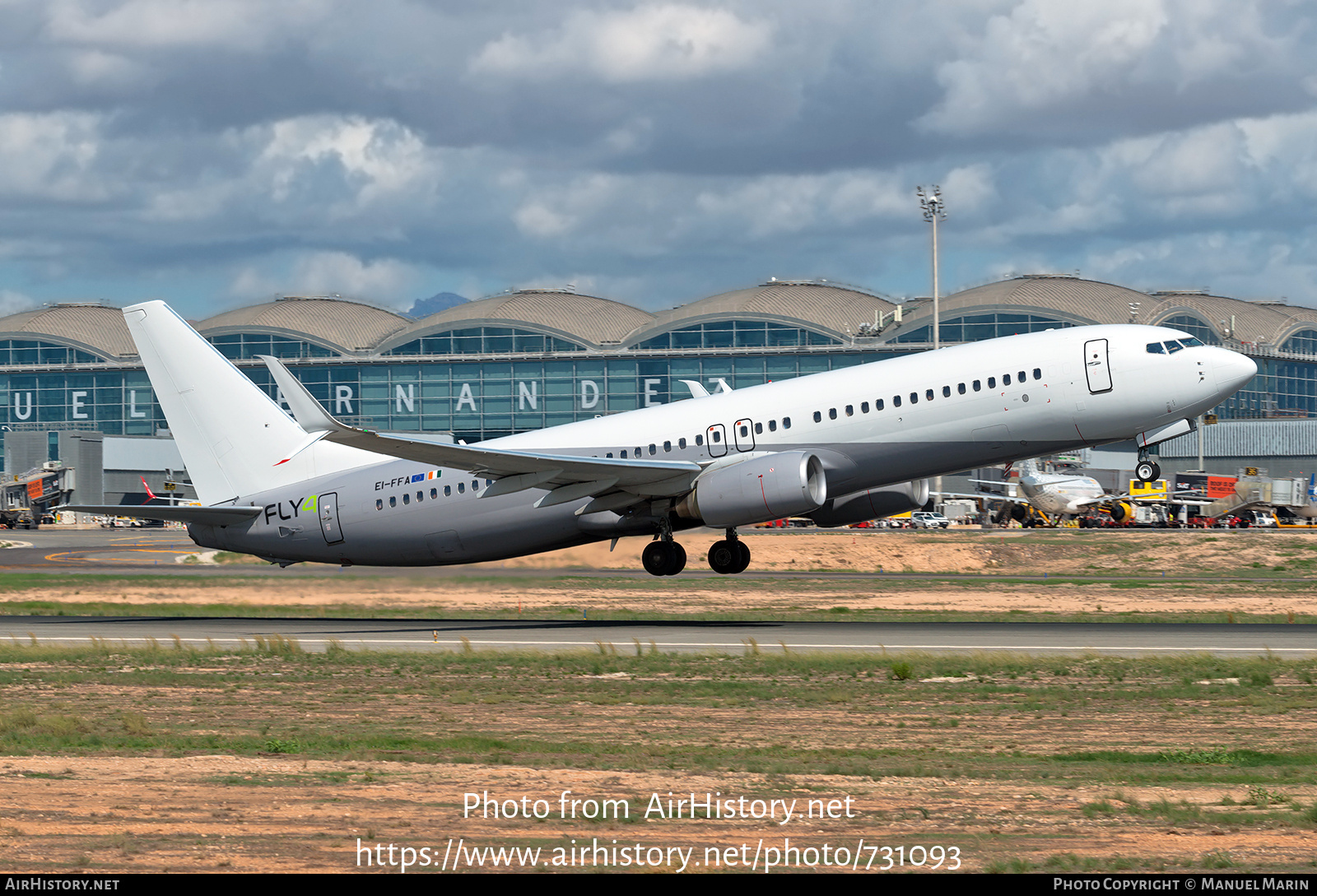 Aircraft Photo of EI-FFA | Boeing 737-8K5 | Fly4 Airlines | AirHistory.net #731093