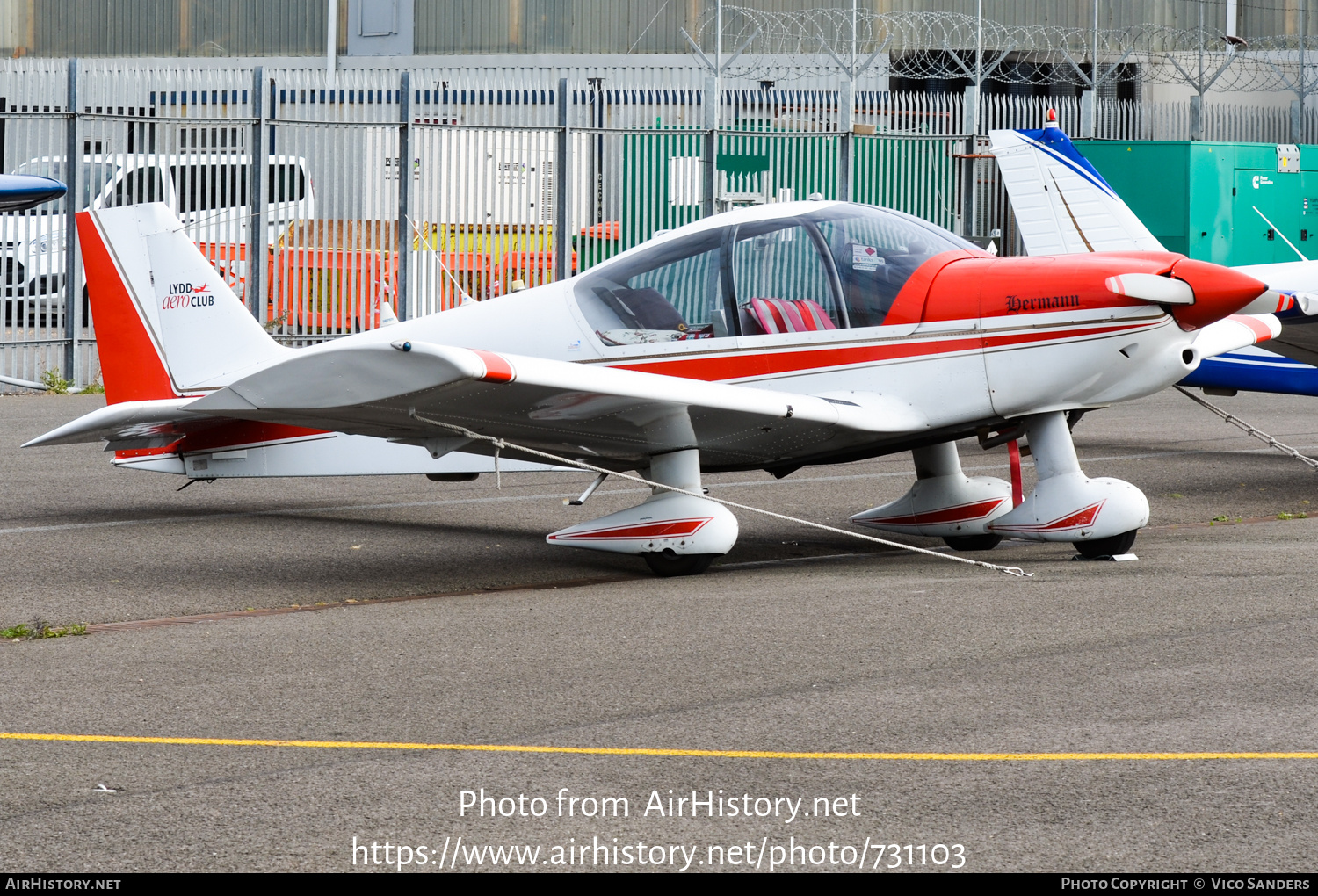 Aircraft Photo of G-EOMI | Robin HR-200-120B | Lydd Aero Club | AirHistory.net #731103