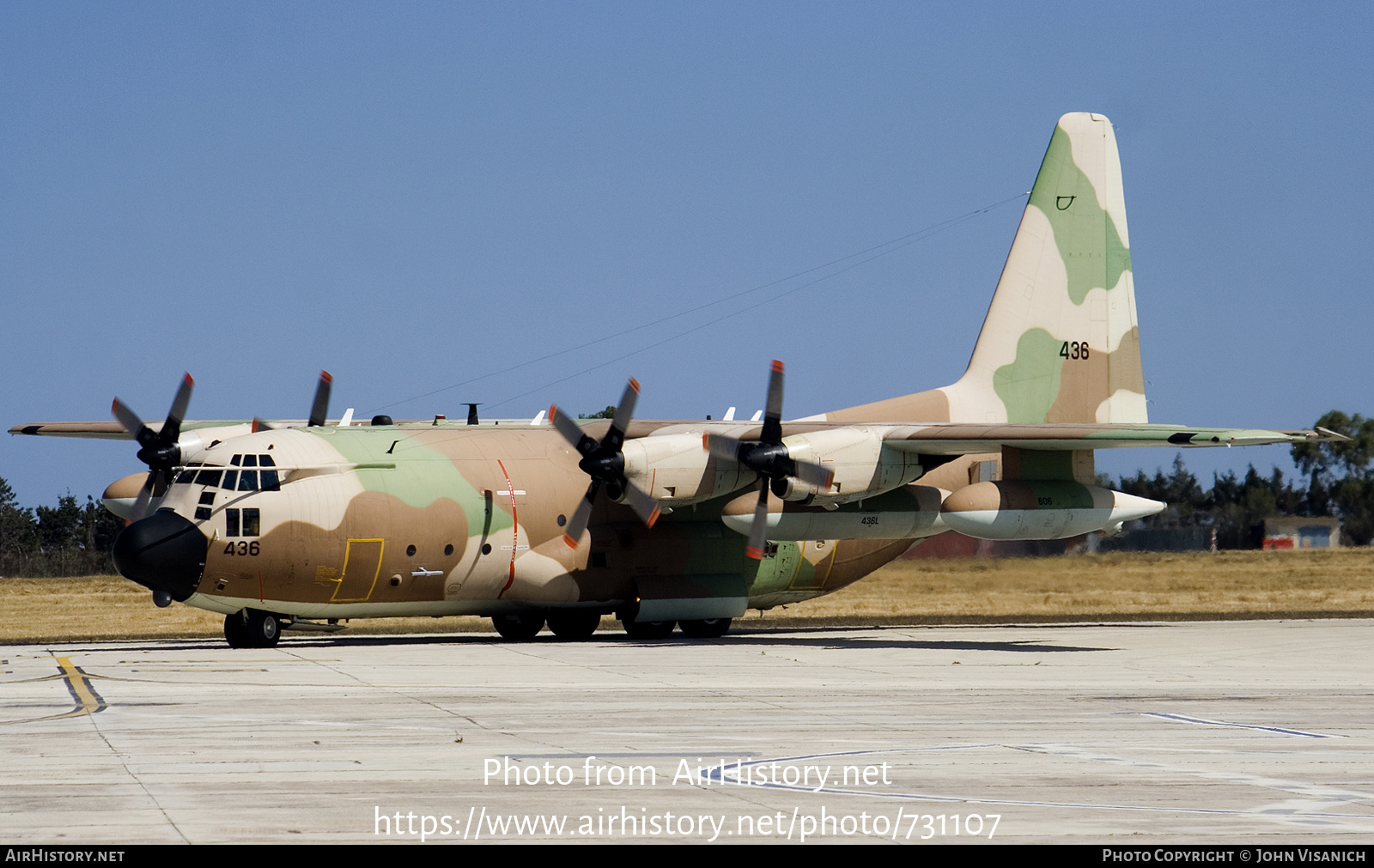 Aircraft Photo of 436 | Lockheed C-130H Hercules (L-382) (Karnaf) | Israel - Air Force | AirHistory.net #731107