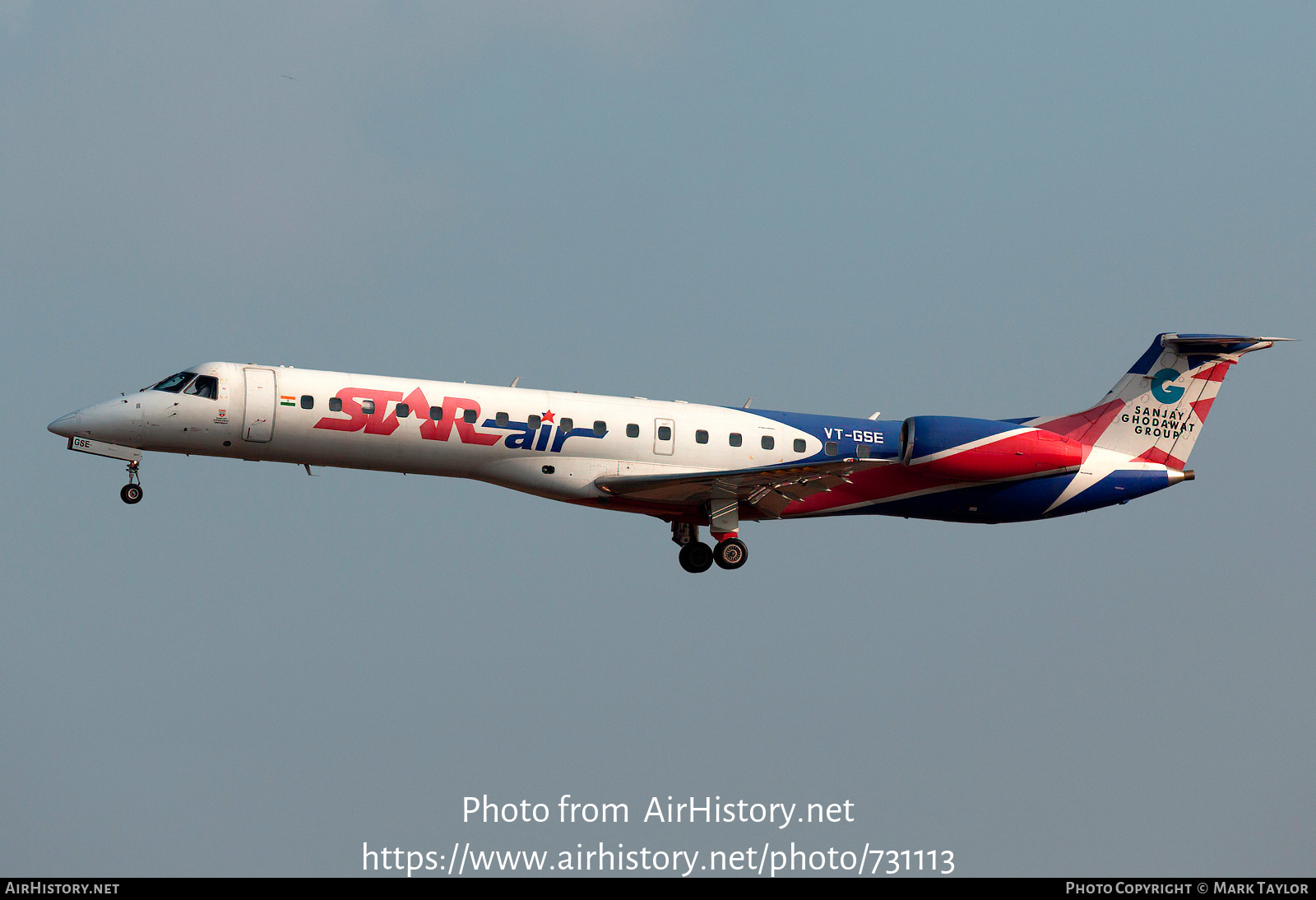 Aircraft Photo of VT-GSE | Embraer ERJ-145LR (EMB-145LR) | Star Air | AirHistory.net #731113