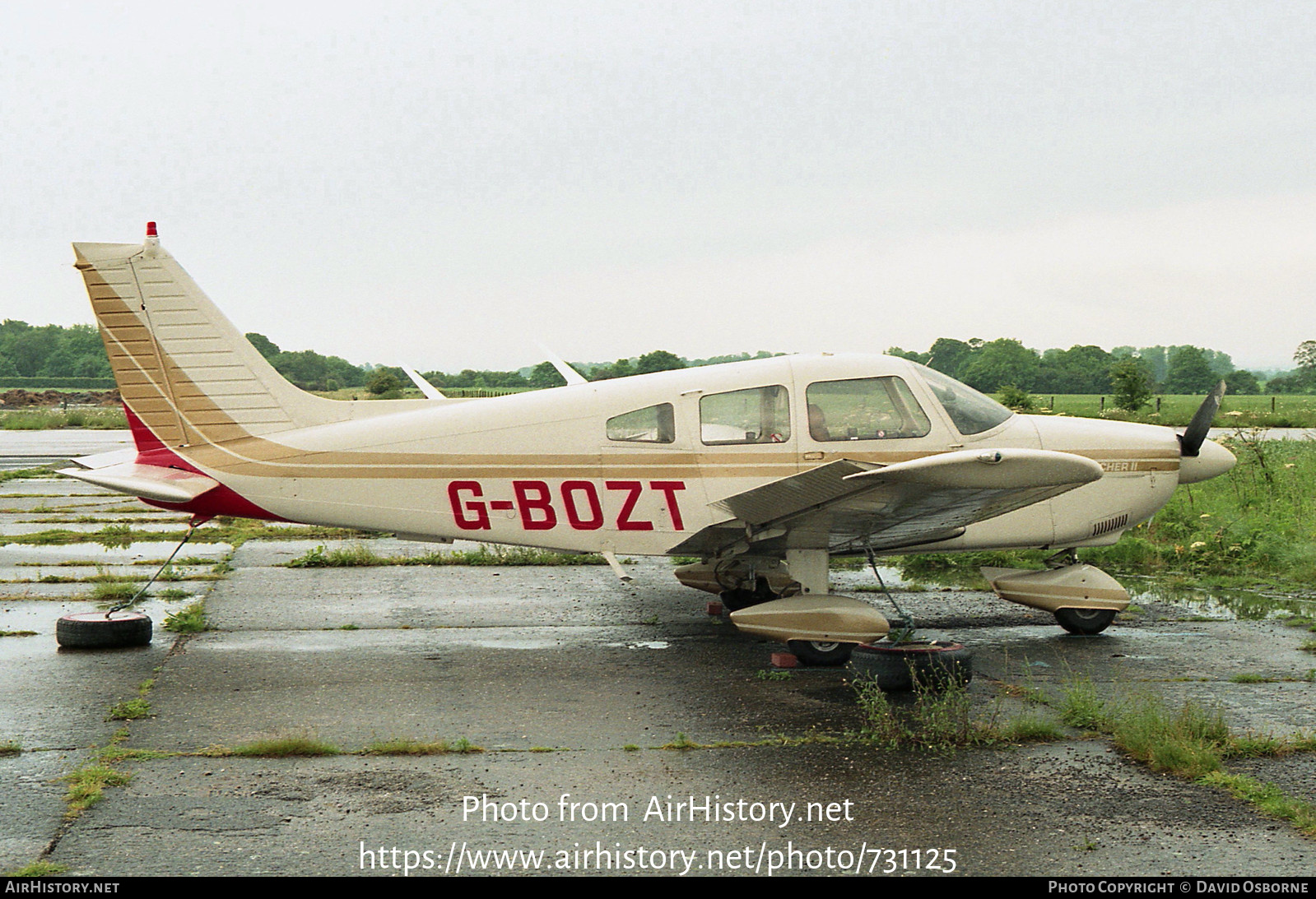 Aircraft Photo of G-BOZT | Piper PA-28-181 Cherokee Archer II | AirHistory.net #731125