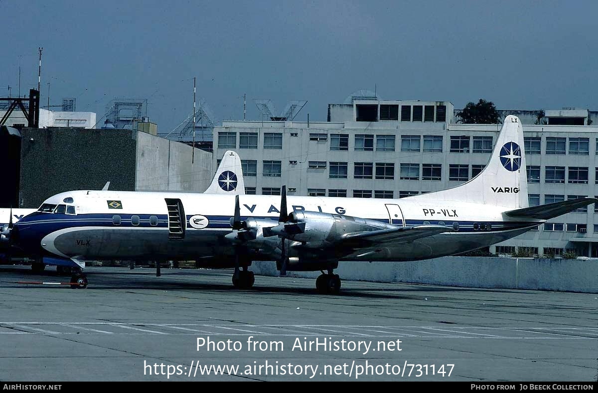 Aircraft Photo of PP-VLX | Lockheed L-188A Electra | Varig | AirHistory.net #731147