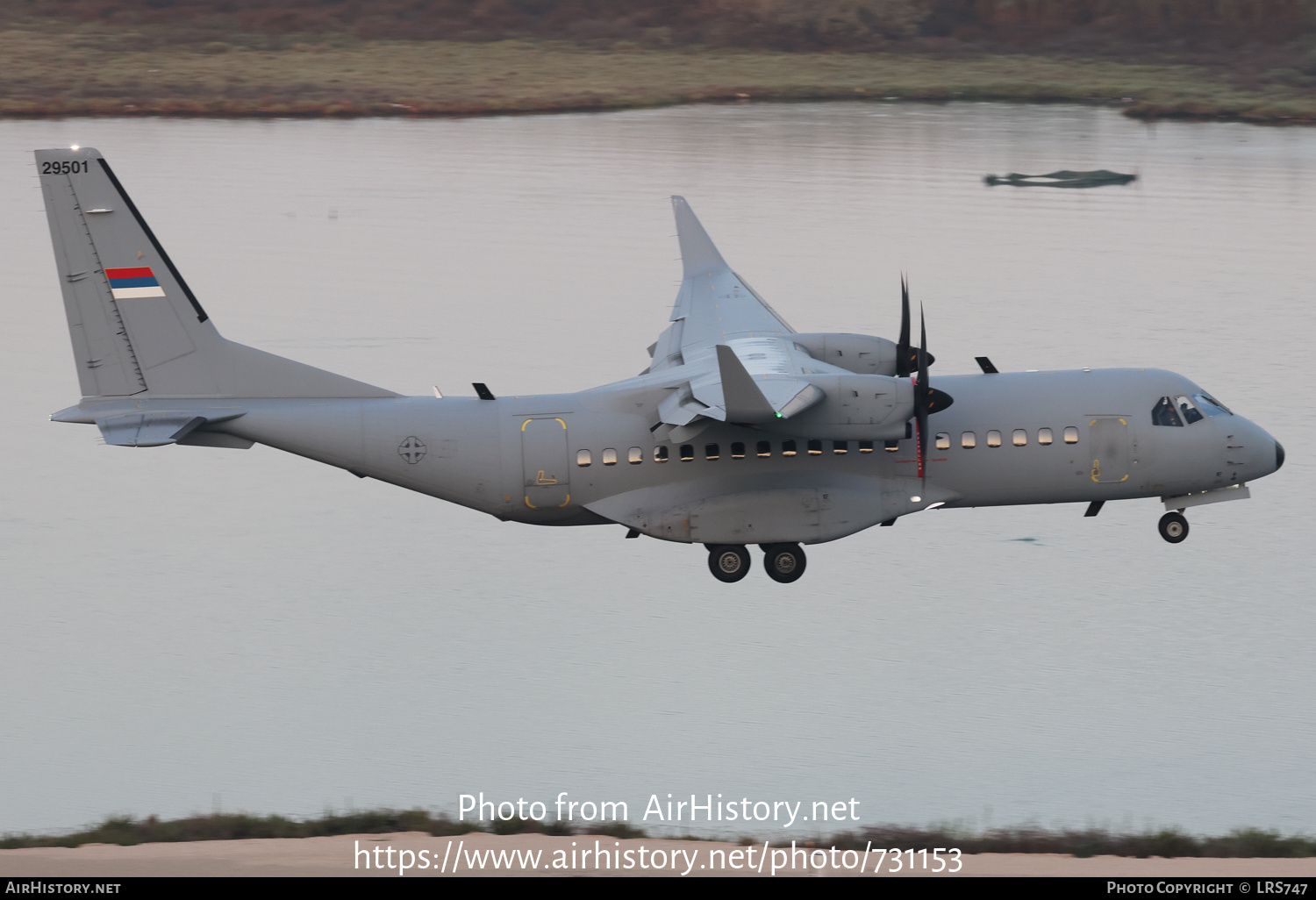 Aircraft Photo of 29501 | CASA C295W | Serbia - Air Force | AirHistory.net #731153