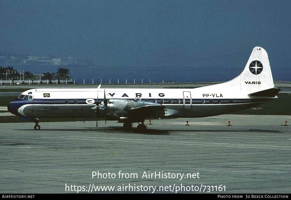 Aircraft Photo of PP-VLA | Lockheed L-188C Electra | Varig | AirHistory.net #731161