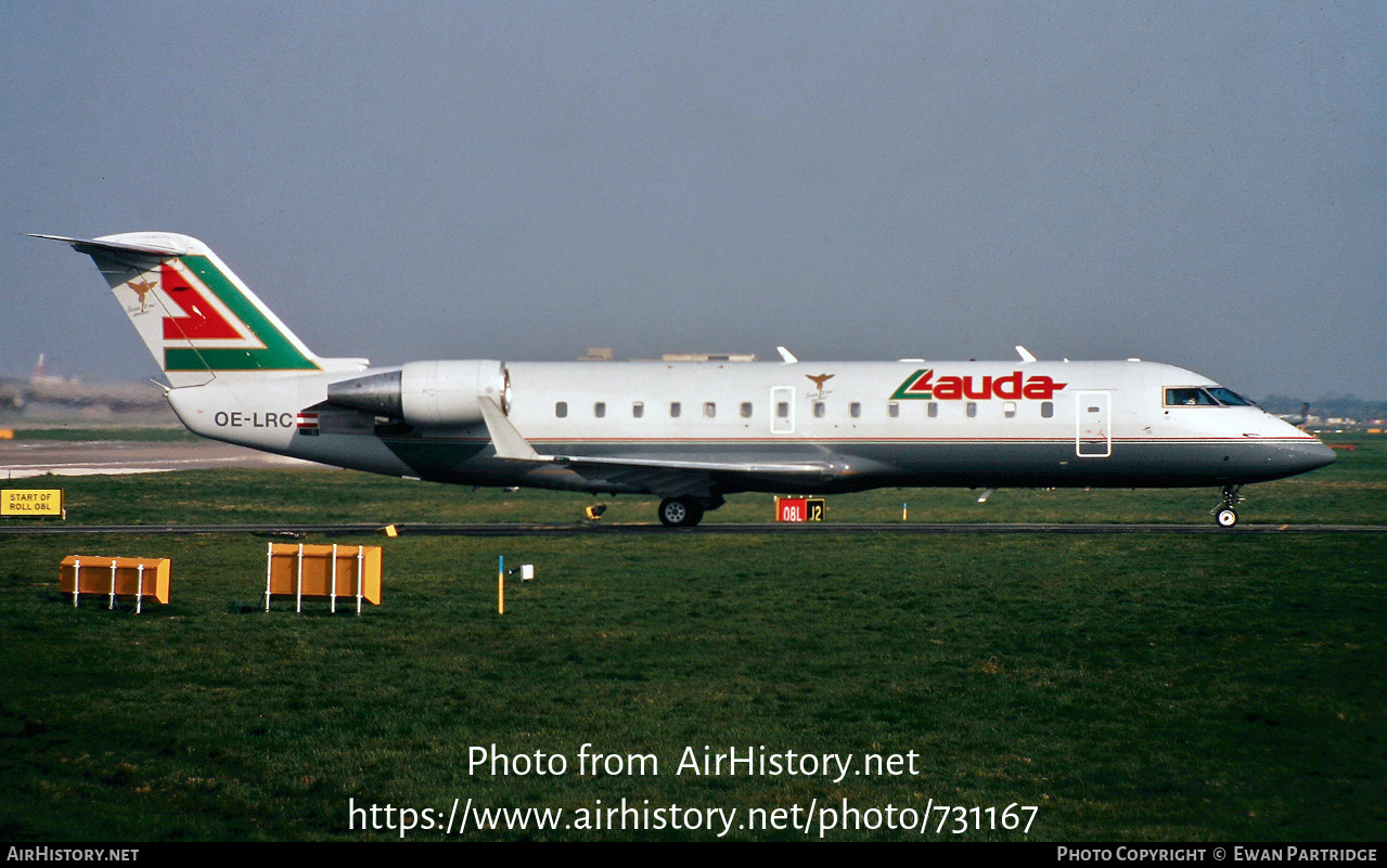 Aircraft Photo of OE-LRC | Canadair CRJ-100LR (CL-600-2B19) | Lauda Air Italy | AirHistory.net #731167