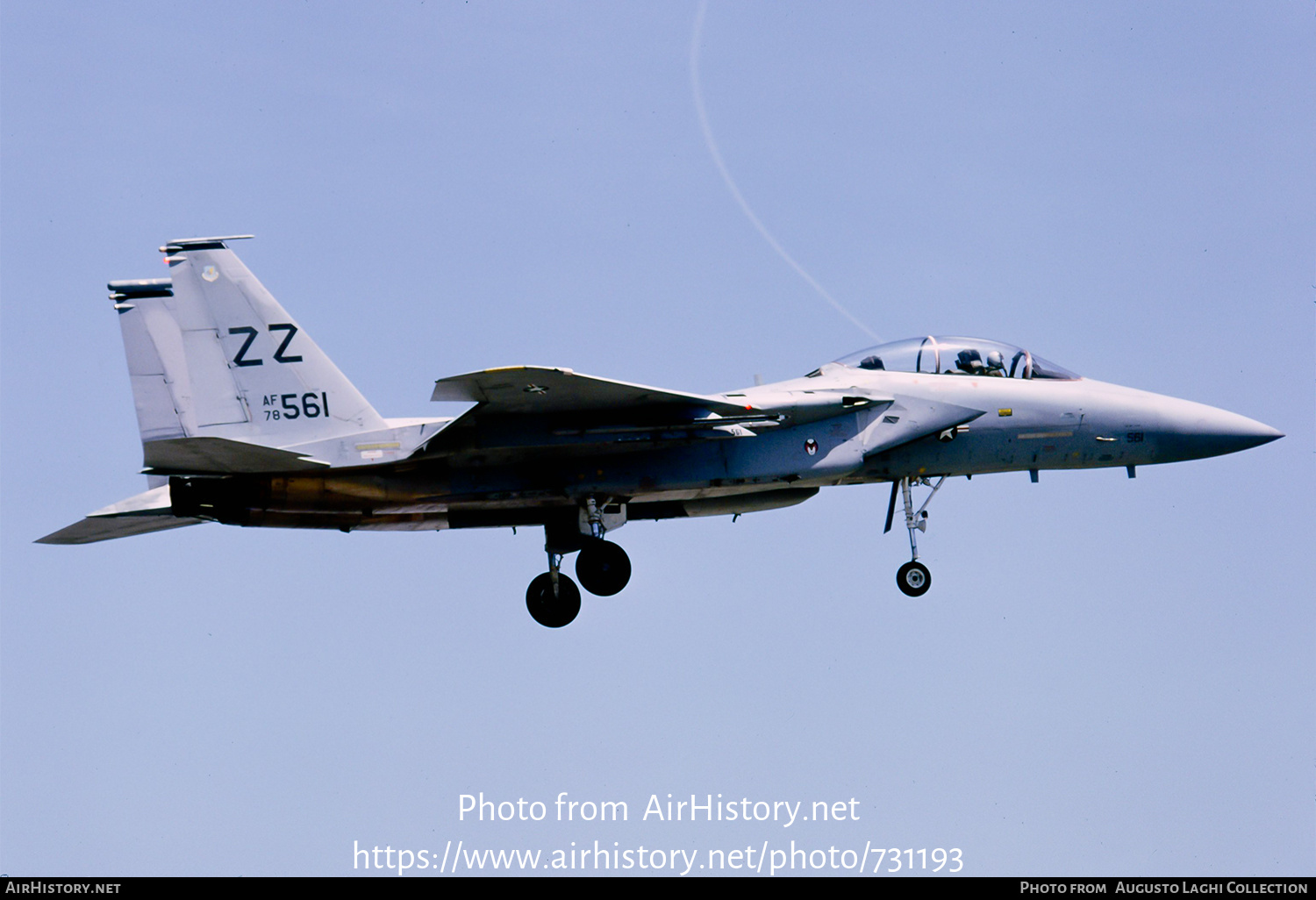 Aircraft Photo of 78-0561 / AF78-561 | McDonnell Douglas F-15D Eagle | USA - Air Force | AirHistory.net #731193