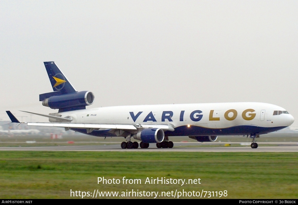 Aircraft Photo of PR-LGE | McDonnell Douglas MD-11/F | Varig Log | AirHistory.net #731198