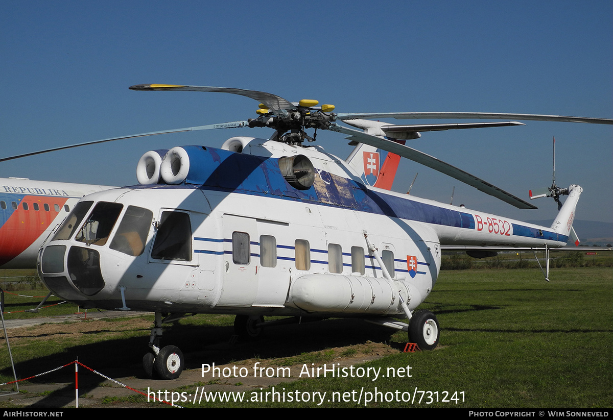 Aircraft Photo of B-8532 | Mil Mi-8PS-11 | Slovakia - Police | AirHistory.net #731241