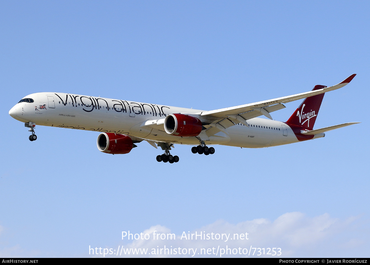 Aircraft Photo of G-VDOT | Airbus A350-1041 | Virgin Atlantic Airways | AirHistory.net #731253