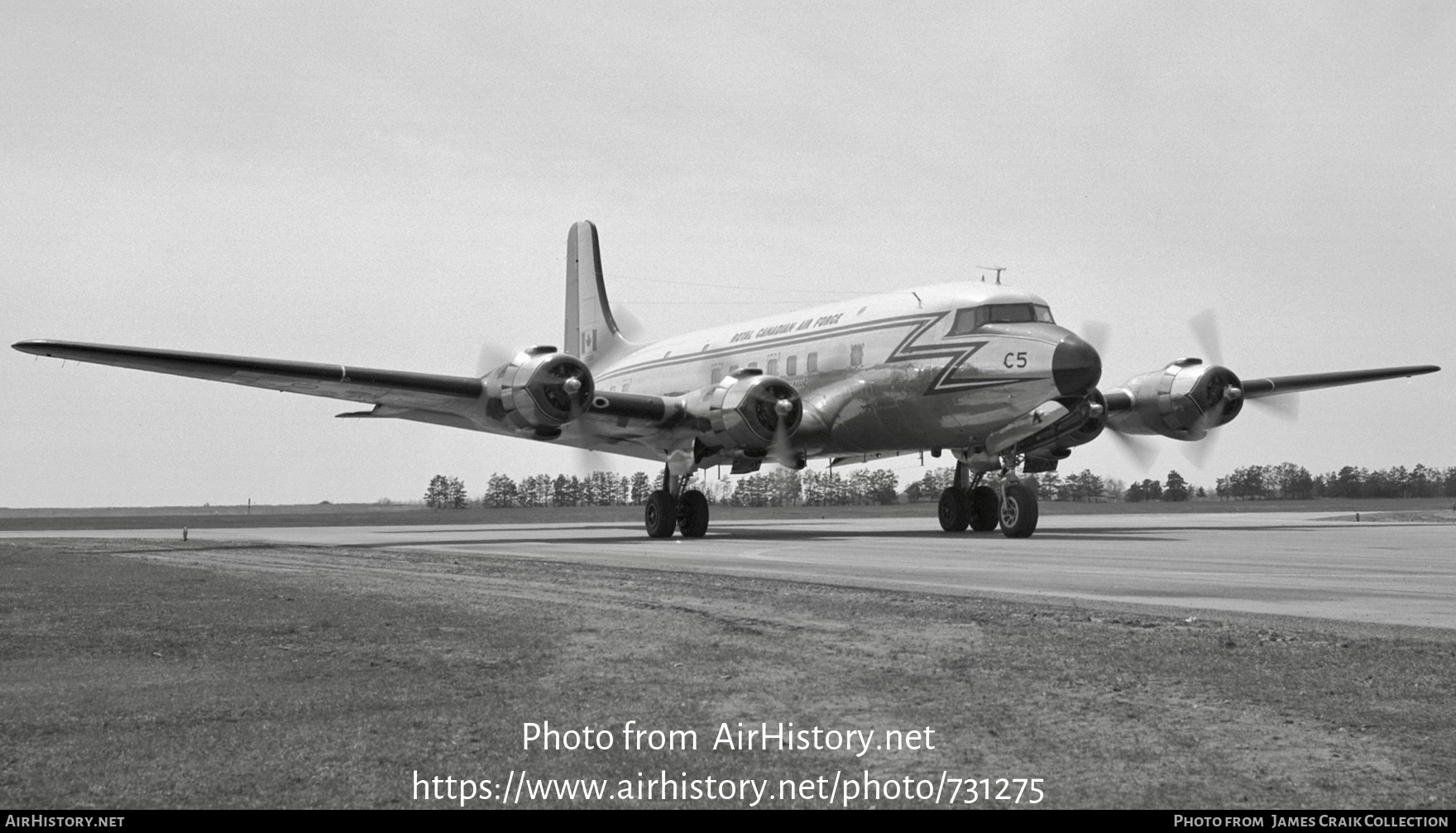 Aircraft Photo of 10000 | Canadair C-5 (CL-5) | Canada - Air Force | AirHistory.net #731275