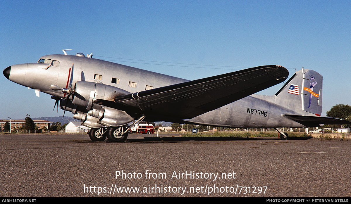 Aircraft Photo of N877MG | Douglas DC-3(C) | AirHistory.net #731297