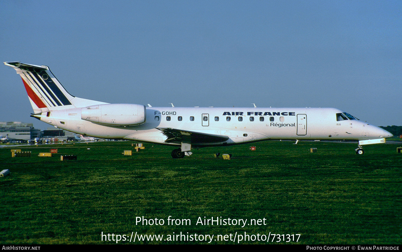 Aircraft Photo of F-GOHD | Embraer ERJ-135ER (EMB-135ER) | Air France | AirHistory.net #731317