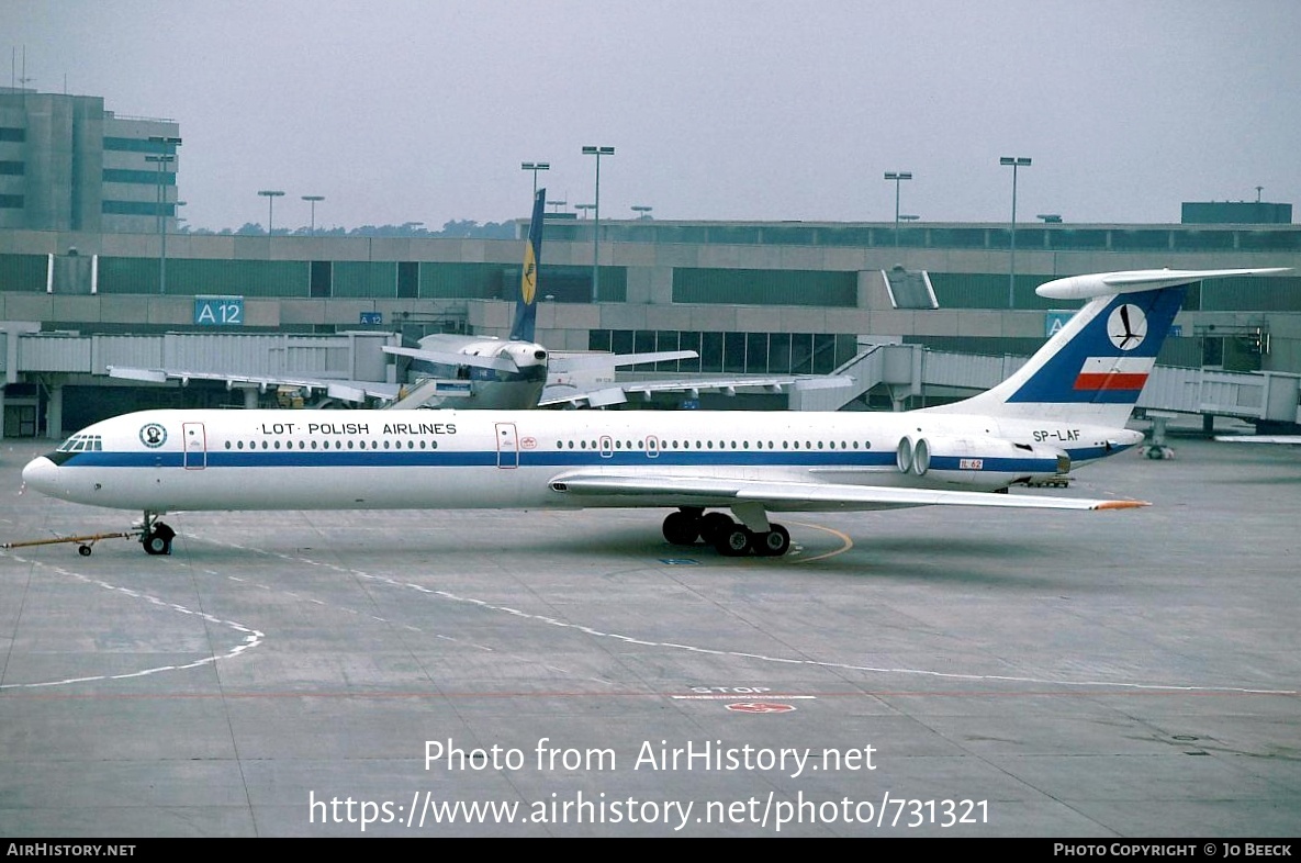 Aircraft Photo of SP-LAF | Ilyushin Il-62 | LOT Polish Airlines - Polskie Linie Lotnicze | AirHistory.net #731321