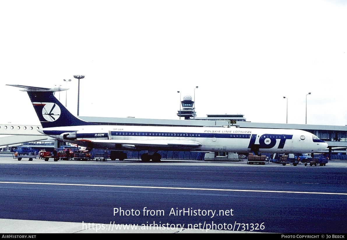 Aircraft Photo of SP-LBA | Ilyushin Il-62M | LOT Polish Airlines - Polskie Linie Lotnicze | AirHistory.net #731326