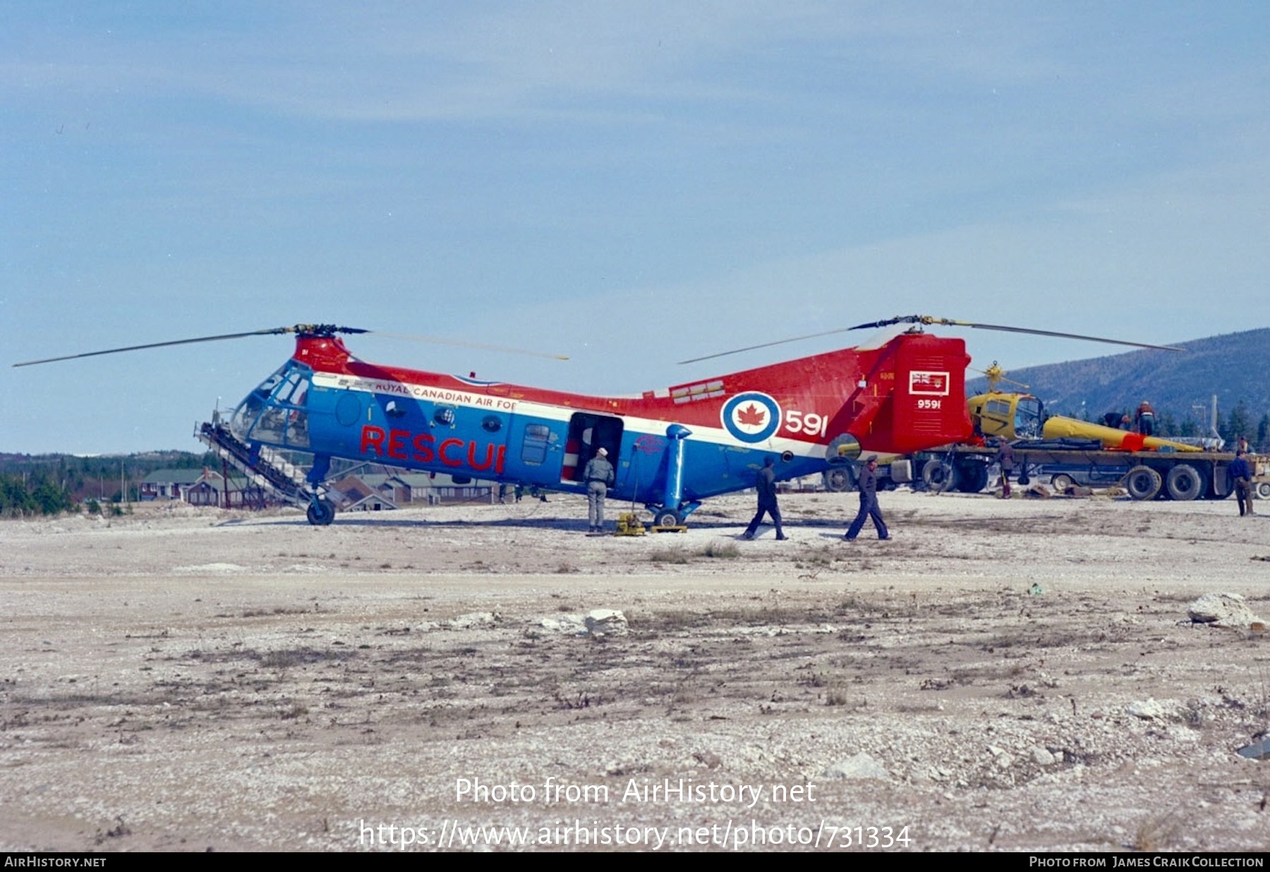 Aircraft Photo of 9591 | Vertol 44A | Canada - Air Force | AirHistory.net #731334