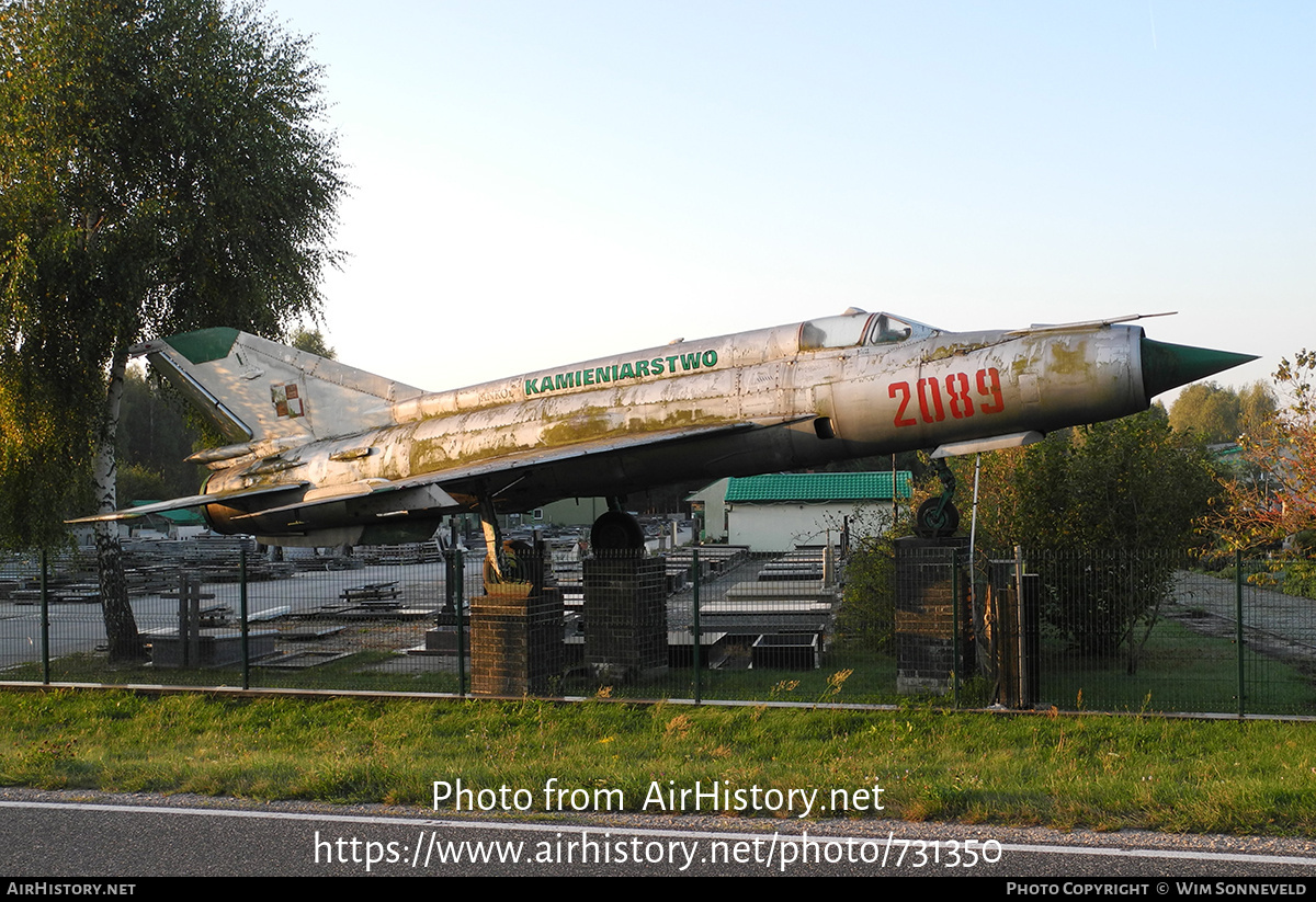 Aircraft Photo of 2089 | Mikoyan-Gurevich MiG-21R | Poland - Air Force | AirHistory.net #731350