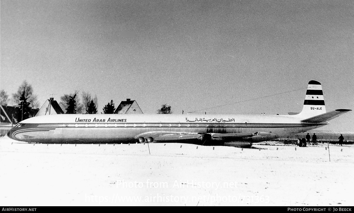 Aircraft Photo of SU-ALE | De Havilland D.H. 106 Comet 4C | United Arab Airlines - UAA | AirHistory.net #731363