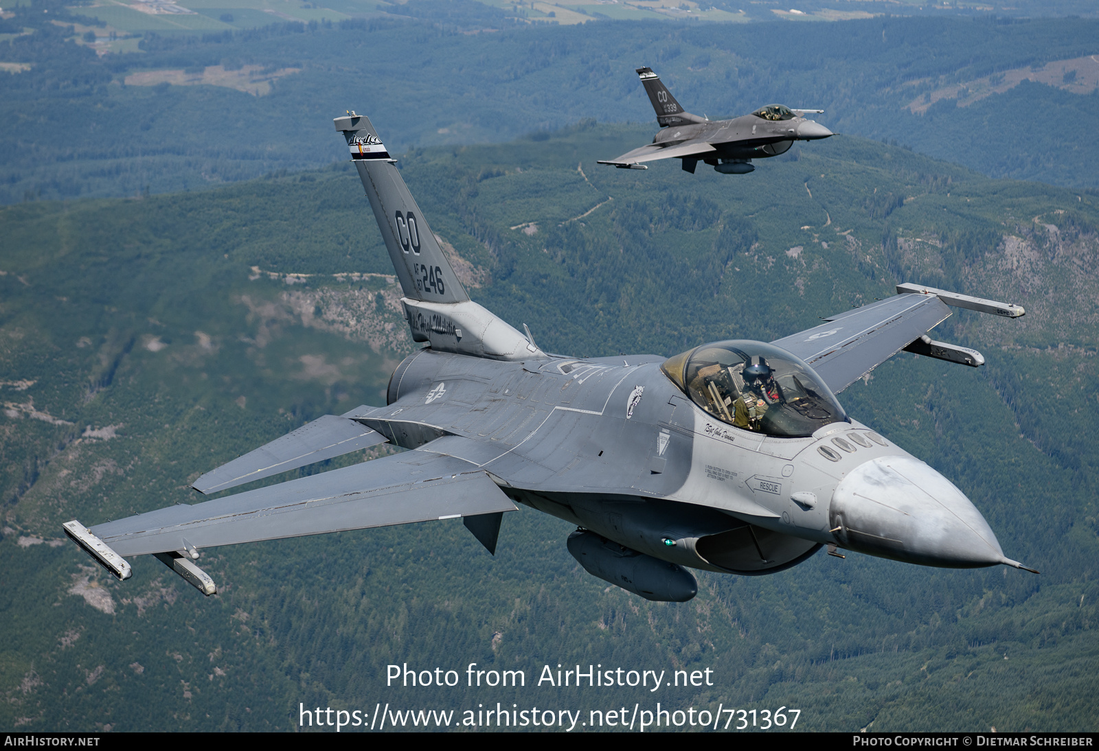 Aircraft Photo of 87-0246 / AF87-246 | General Dynamics F-16C Fighting Falcon | USA - Air Force | AirHistory.net #731367