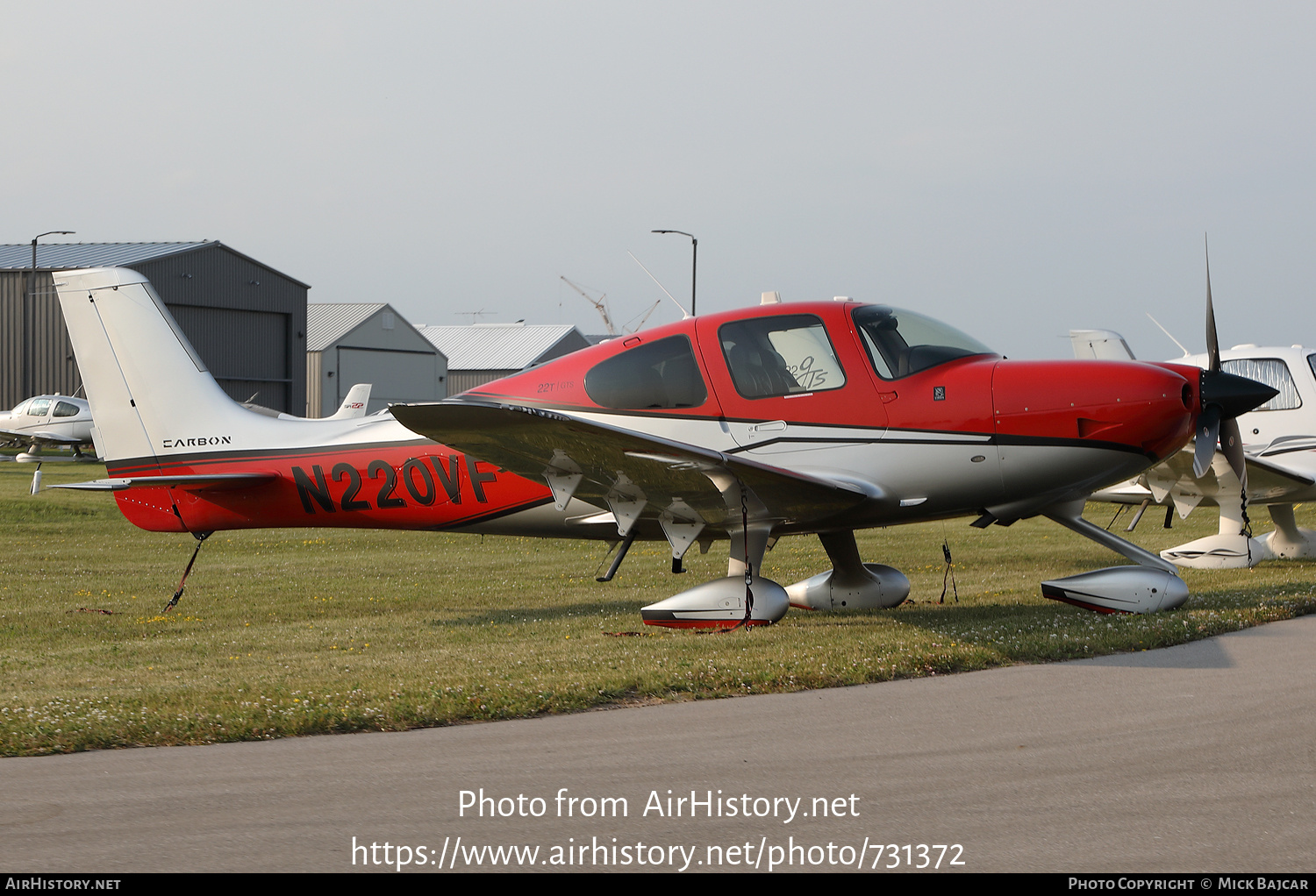 Aircraft Photo of N220VF | Cirrus SR-22T G6-GTS Carbon | AirHistory.net #731372