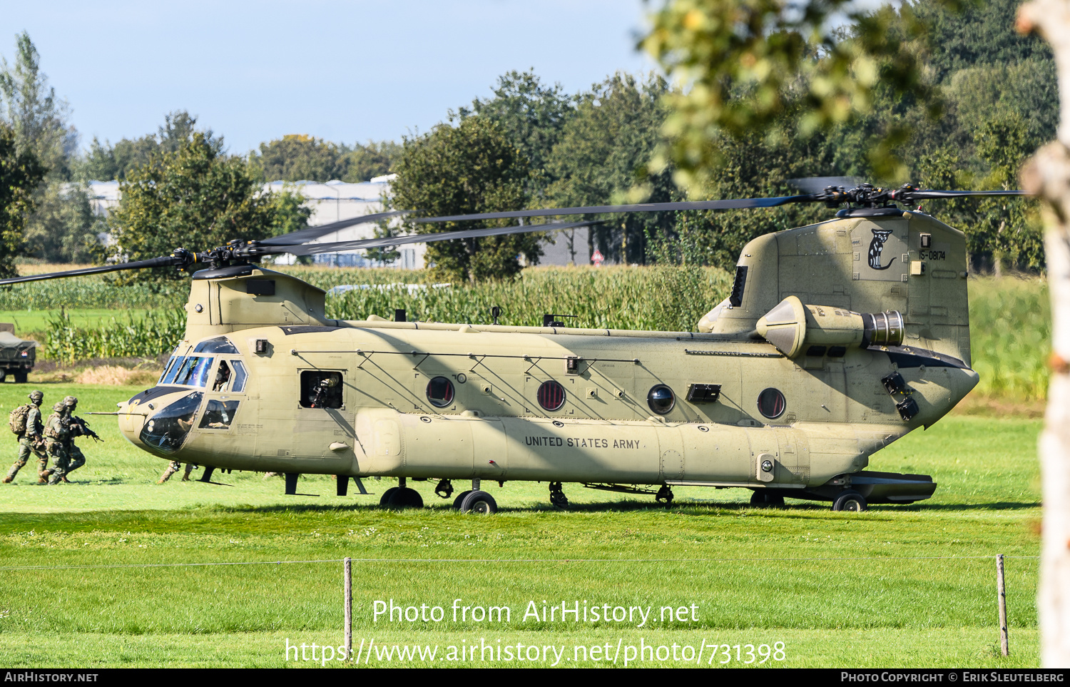 Aircraft Photo of 15-8174 | Boeing CH-47F Chinook (414) | USA - Army | AirHistory.net #731398