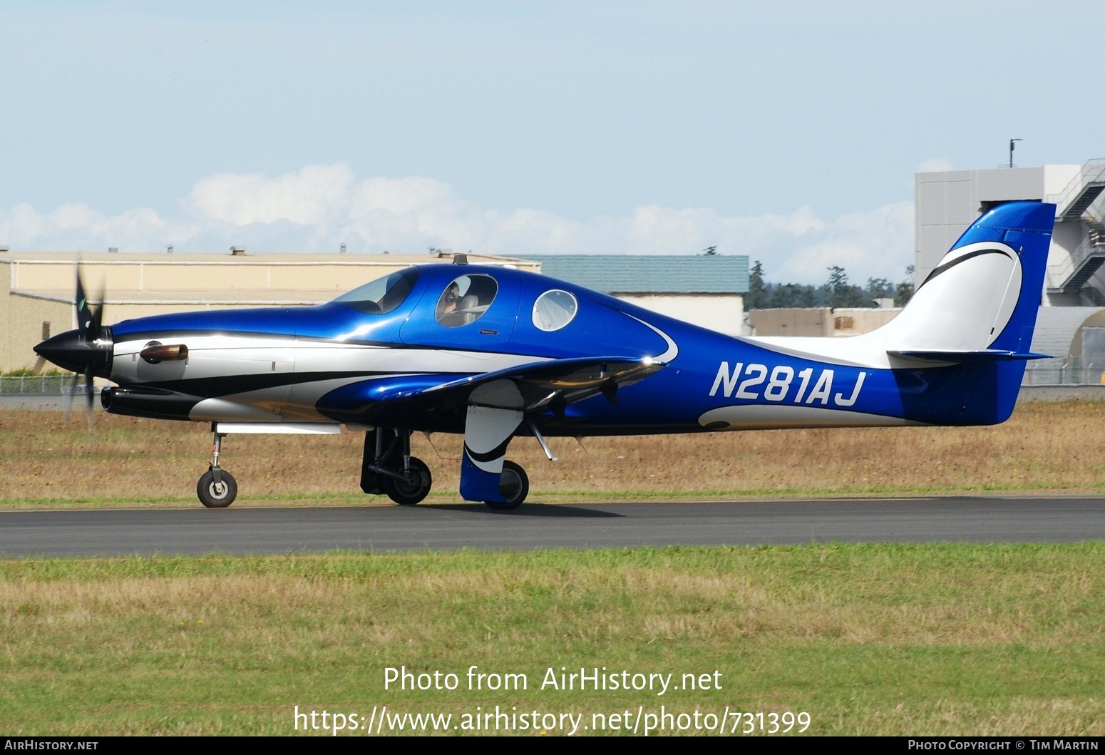 Aircraft Photo of N281AJ | Lancair Evolution | AirHistory.net #731399