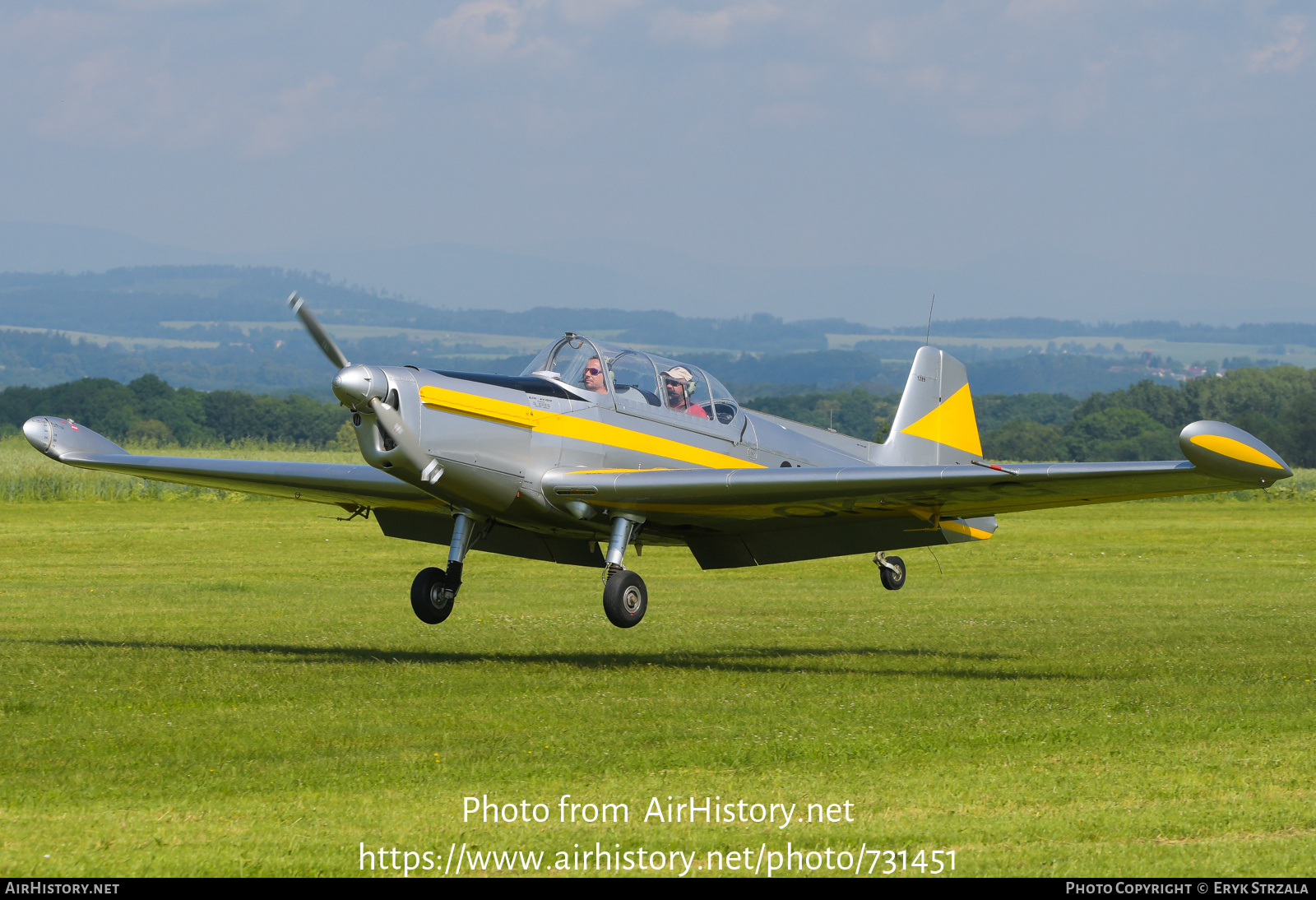 Aircraft Photo of OK-ECG | Zlin Z-526F Trener Master | AirHistory.net #731451