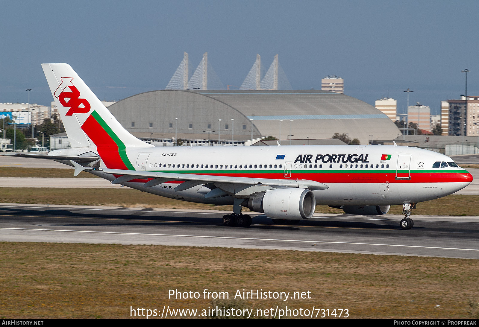 Aircraft Photo of CS-TEZ | Airbus A310-304 | TAP Air Portugal | AirHistory.net #731473