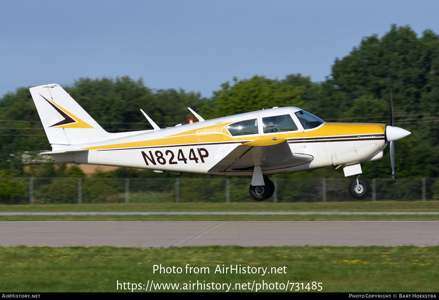 Aircraft Photo of N8244P | Piper PA-24-180 Comanche | AirHistory.net #731485