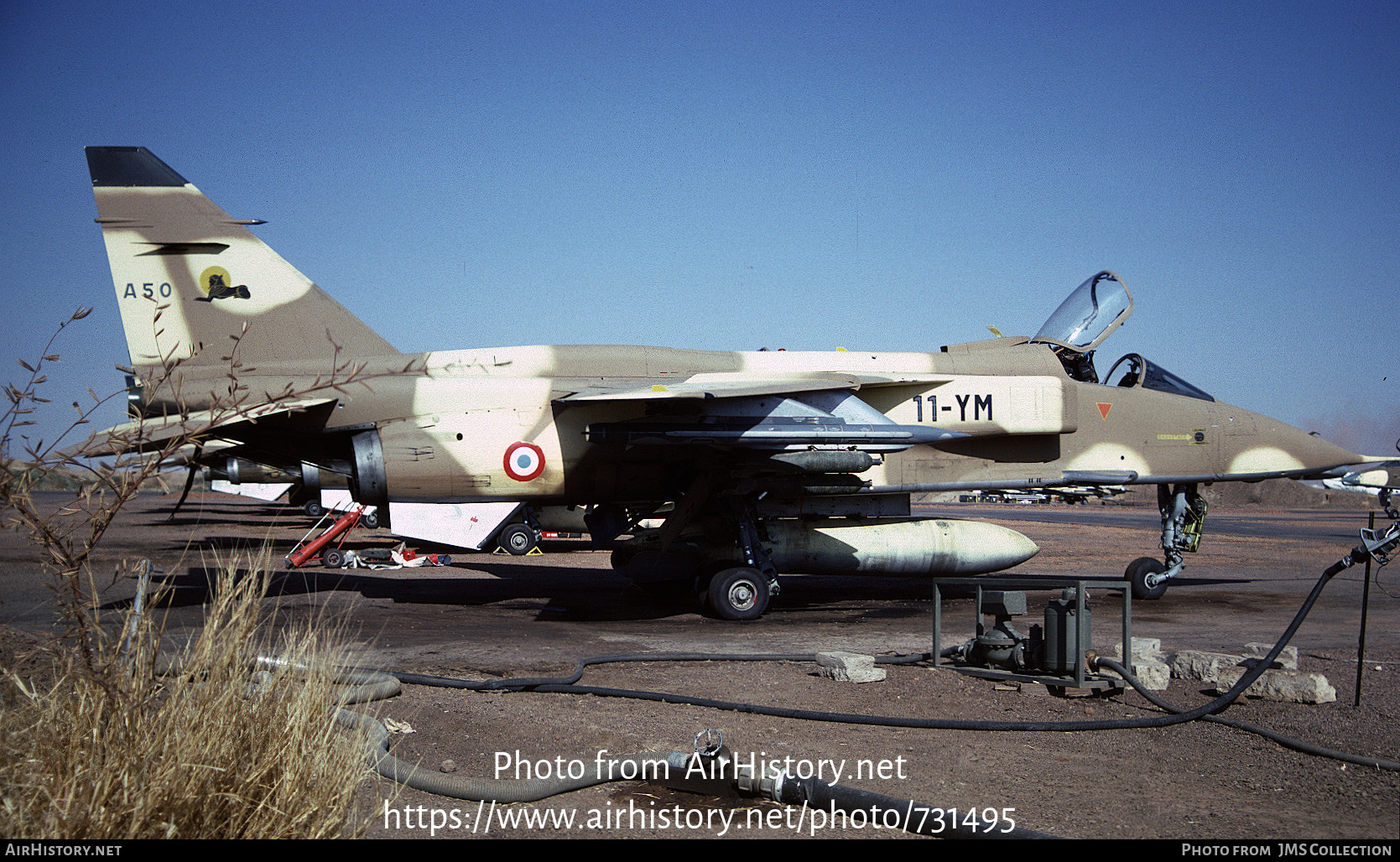 Aircraft Photo of A50 | Sepecat Jaguar A | France - Air Force | AirHistory.net #731495