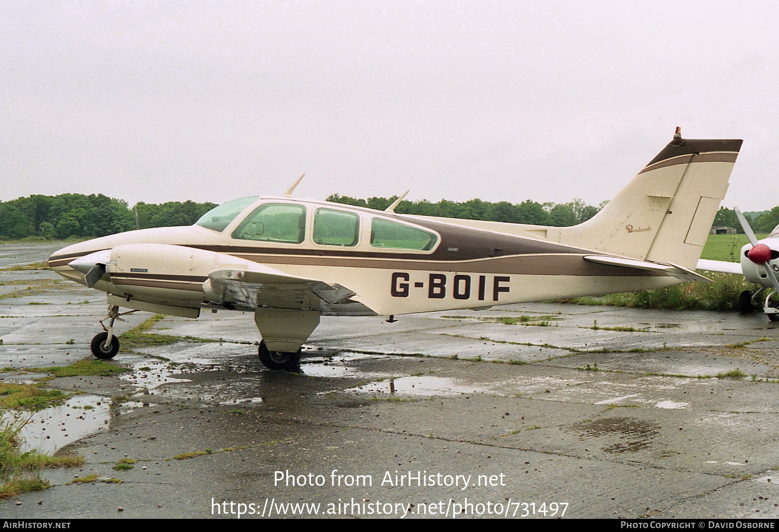 Aircraft Photo of G-BOIF | Beech 95-B55 Baron | AirHistory.net #731497