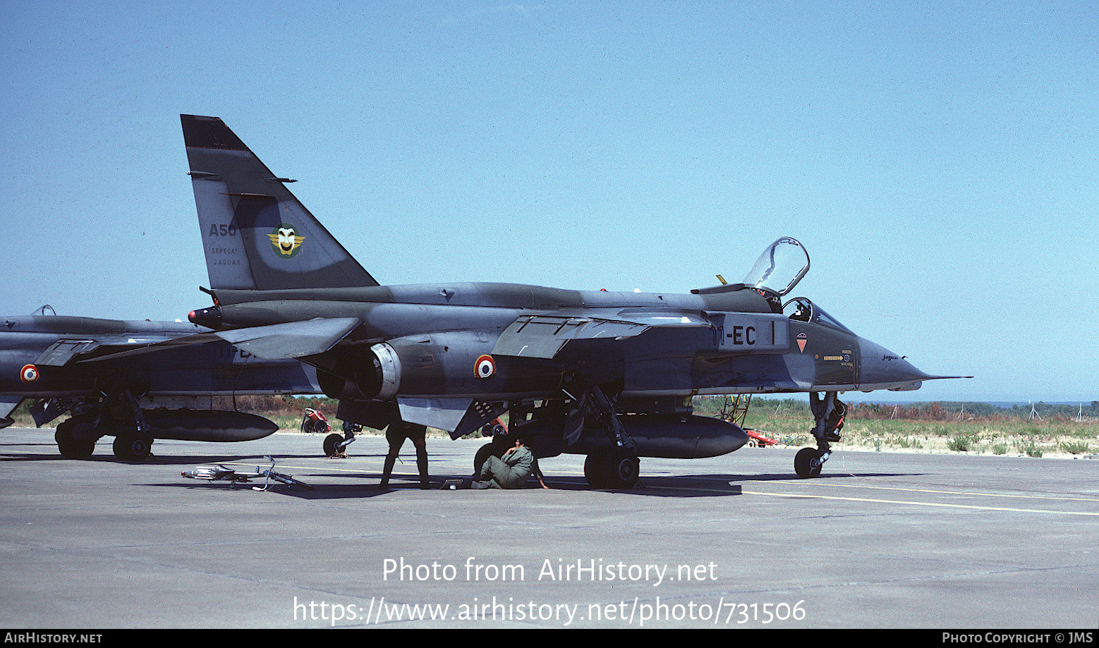 Aircraft Photo of A50 | Sepecat Jaguar A | France - Air Force | AirHistory.net #731506