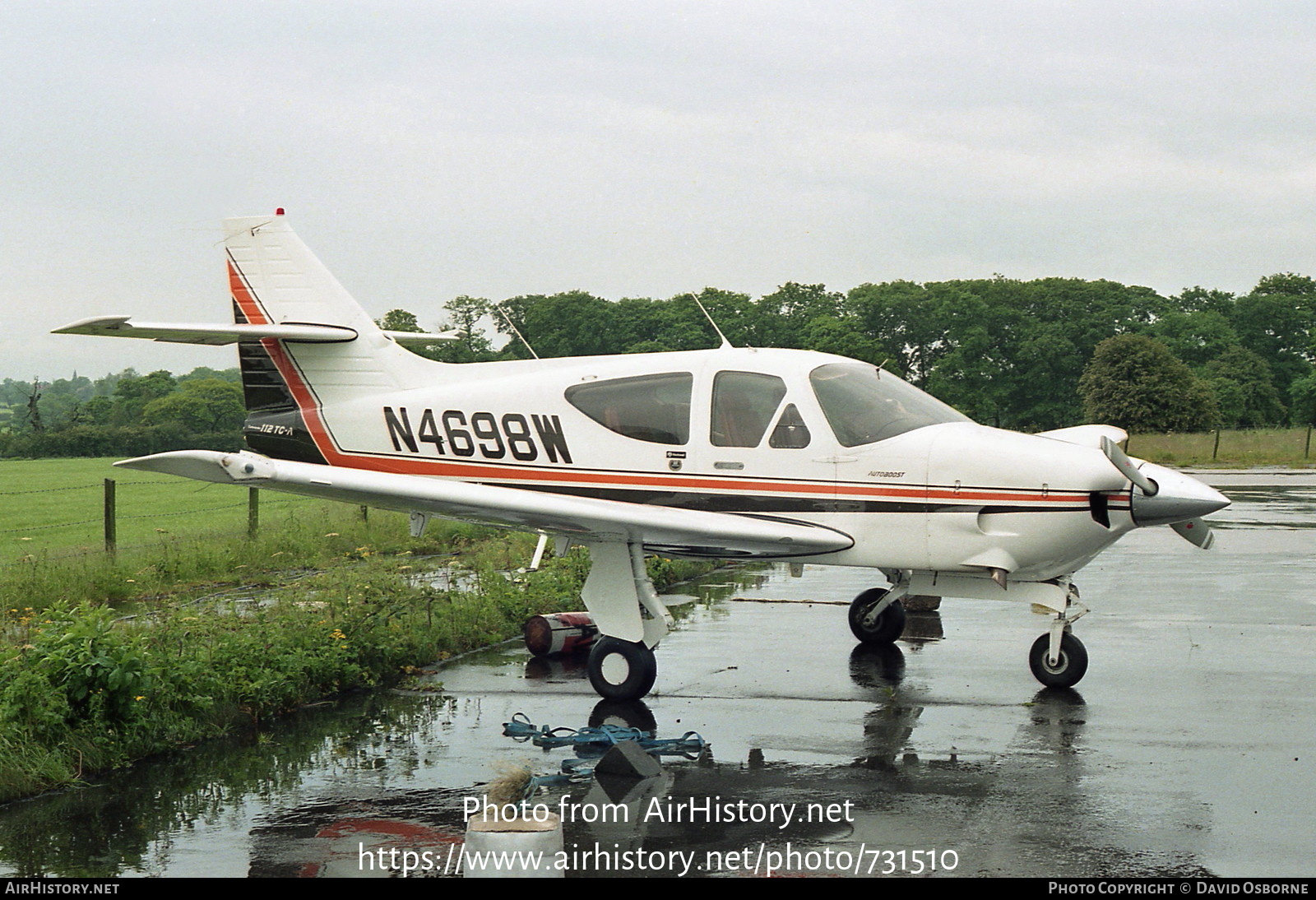 Aircraft Photo of N4698W | Rockwell Commander 112TCA | AirHistory.net #731510