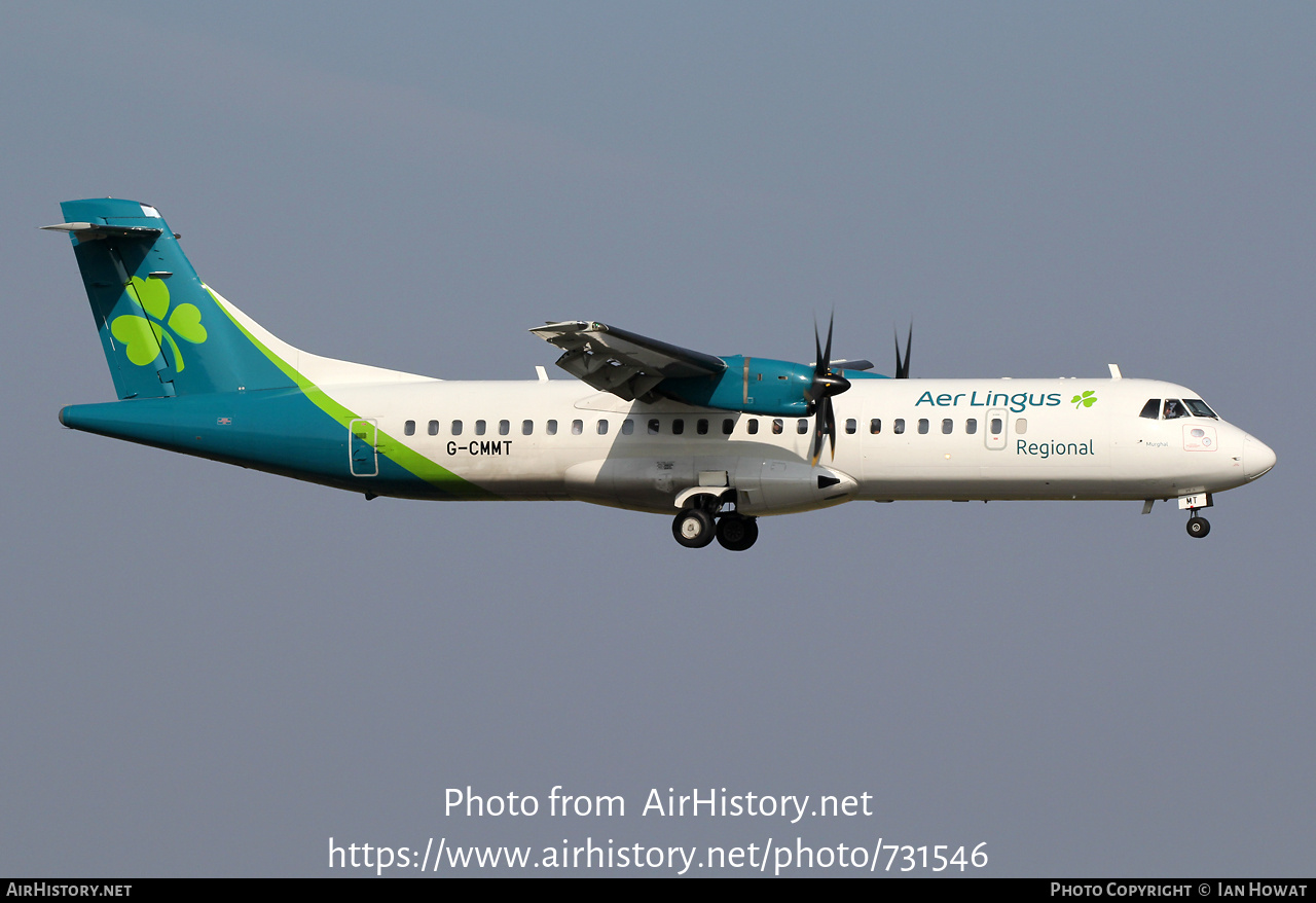 Aircraft Photo of G-CMMT | ATR ATR-72-600 (ATR-72-212A) | Aer Lingus Regional | AirHistory.net #731546