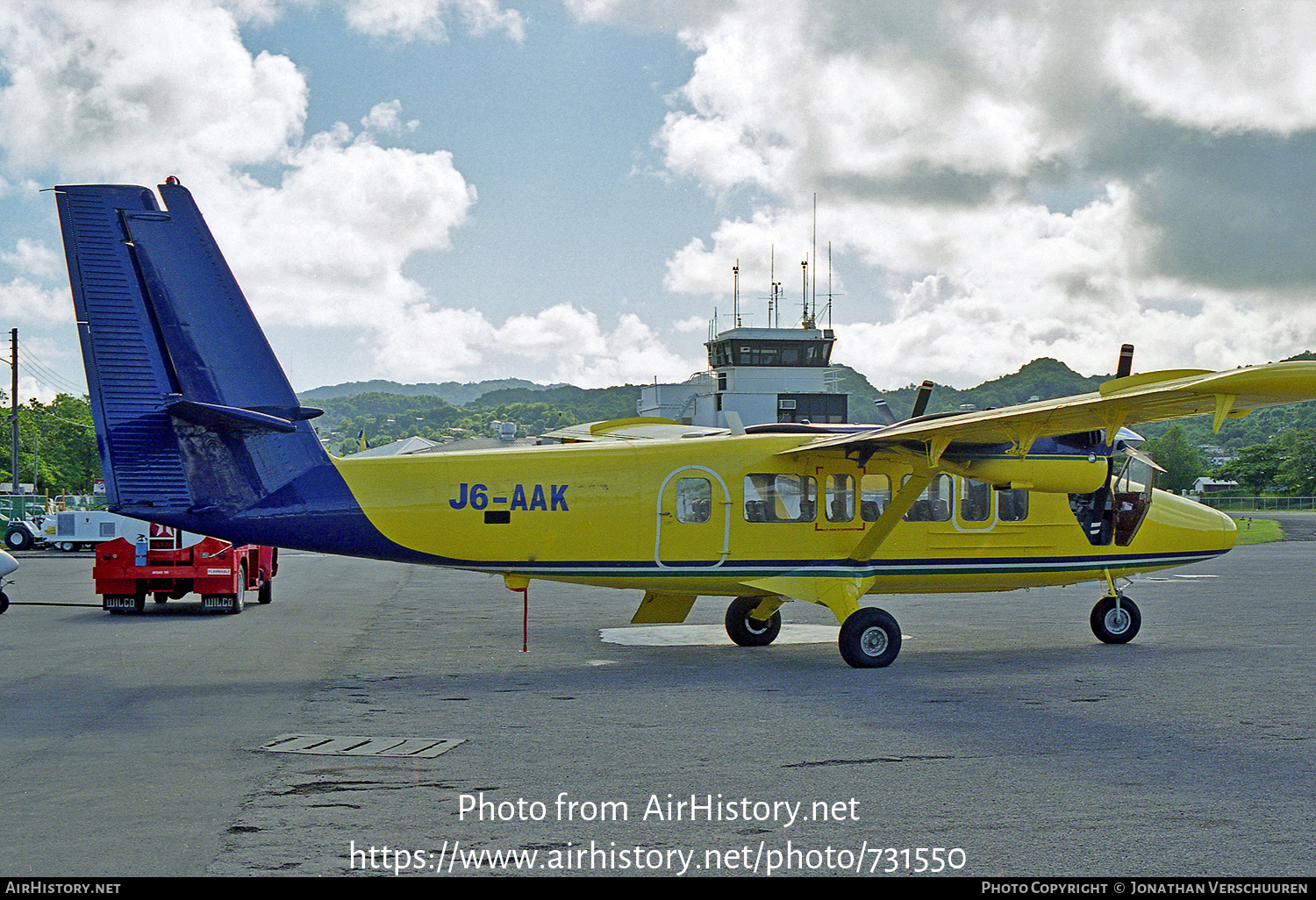 Aircraft Photo of J6-AAK | De Havilland Canada DHC-6-300 Twin Otter | AirHistory.net #731550