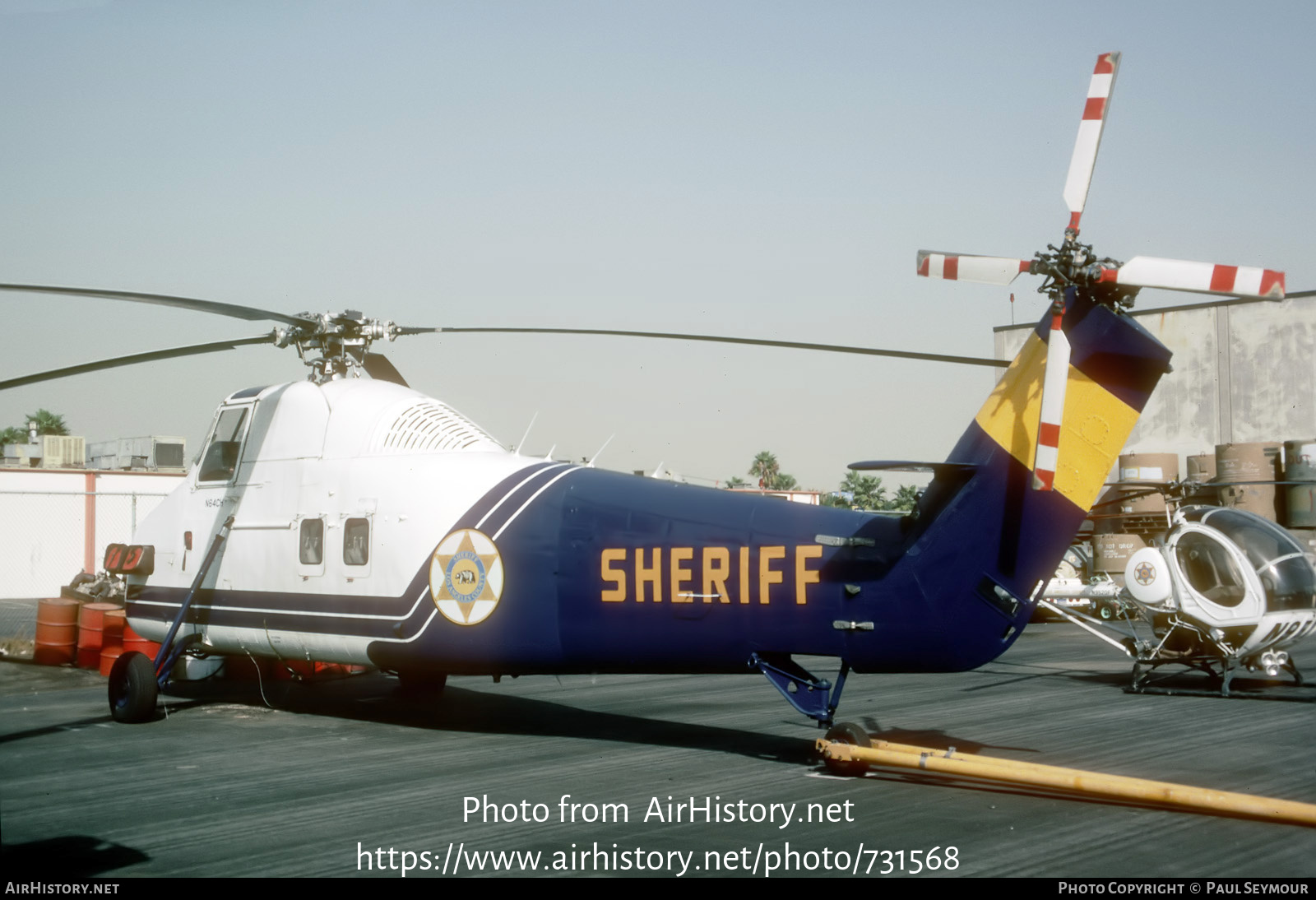 Aircraft Photo of N64CH | Sikorsky S-58T | Los Angeles County Sheriff | AirHistory.net #731568