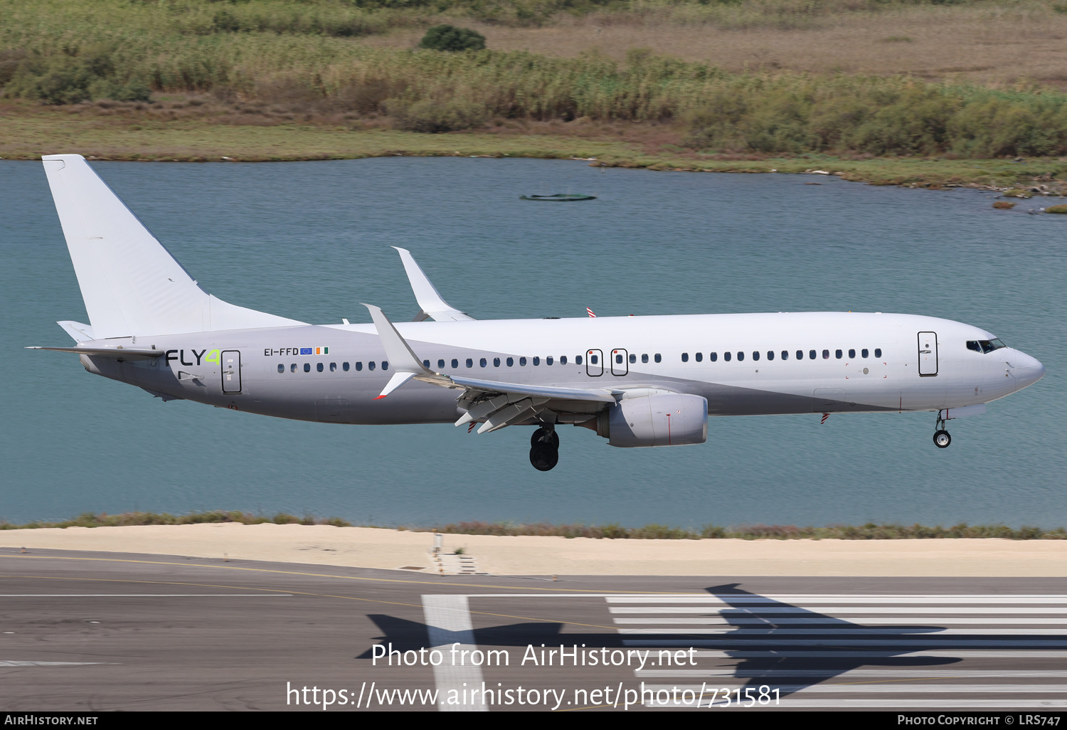 Aircraft Photo of EI-FFD | Boeing 737-8K5 | Fly4 Airlines | AirHistory.net #731581