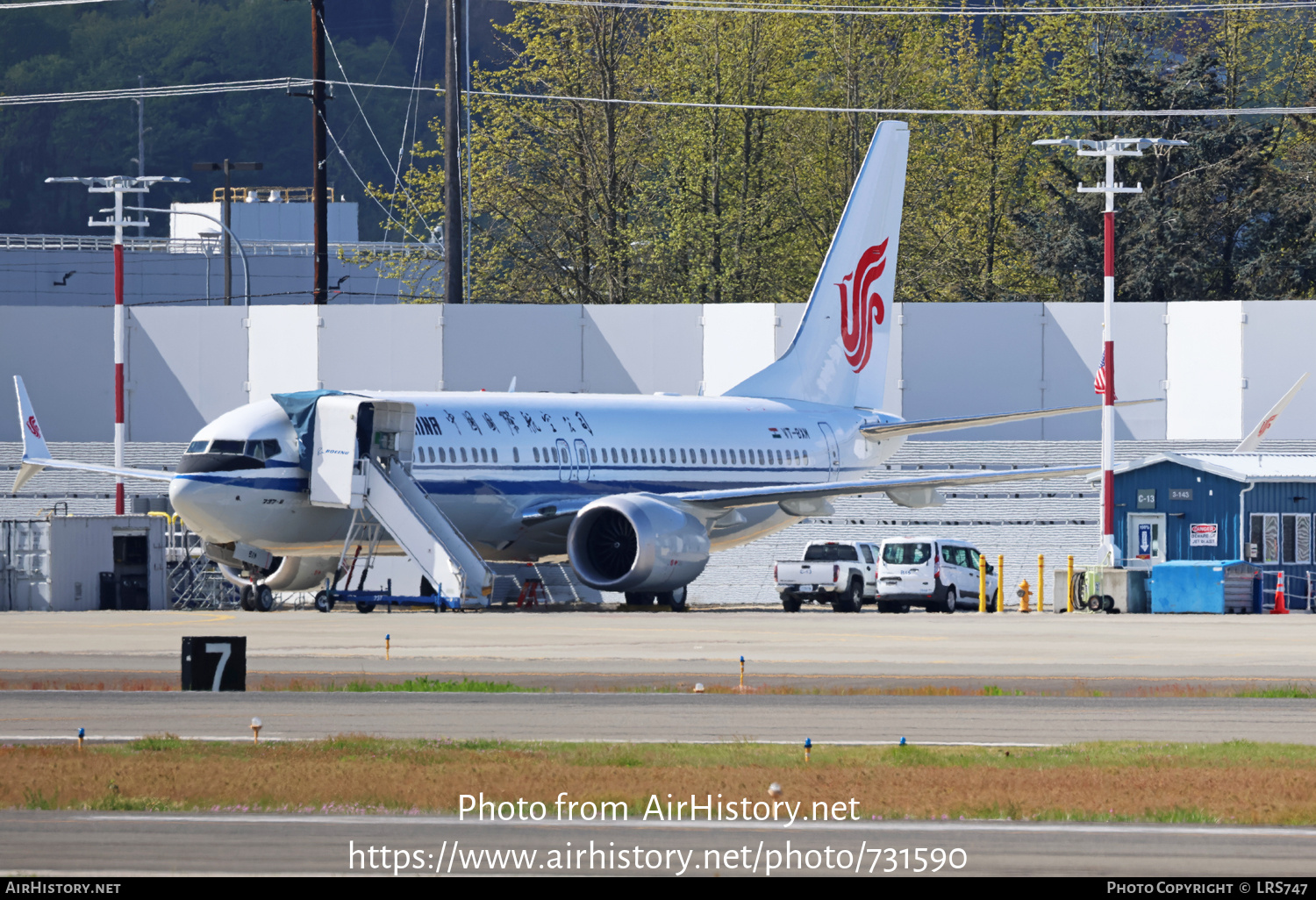 Aircraft Photo of VT-BXM | Boeing 737-8 Max 8 | Air China | AirHistory.net #731590