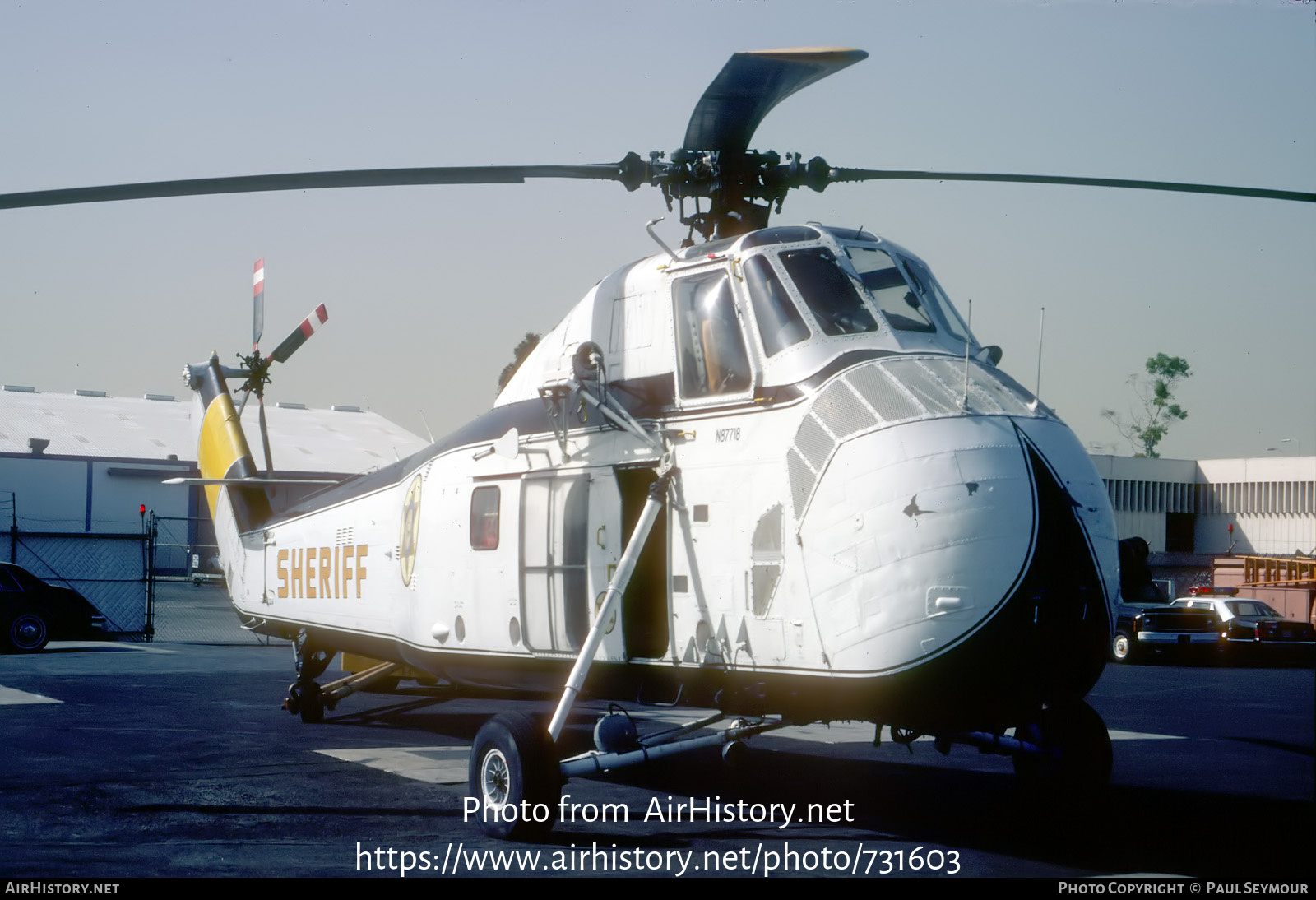 Aircraft Photo of N87718 | Sikorsky HH-34J Seabat | Los Angeles County Sheriff | AirHistory.net #731603