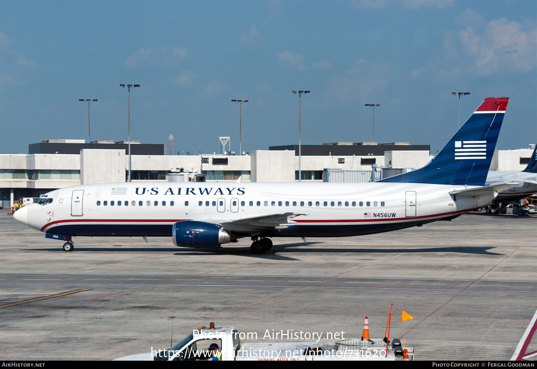 Aircraft Photo of N456UW | Boeing 737-4B7 | US Airways | AirHistory.net #731620