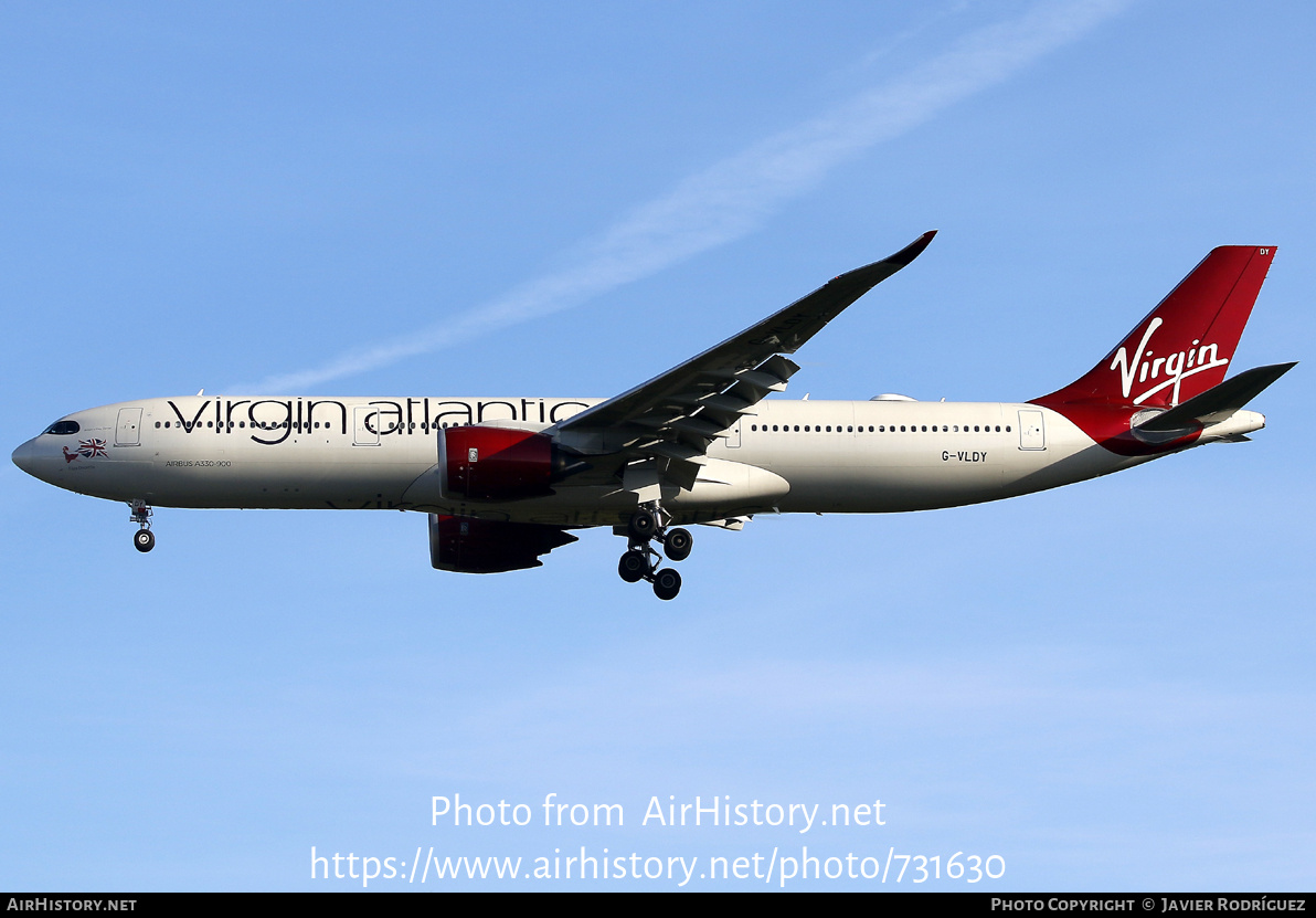 Aircraft Photo of G-VLDY | Airbus A330-941N | Virgin Atlantic Airways | AirHistory.net #731630